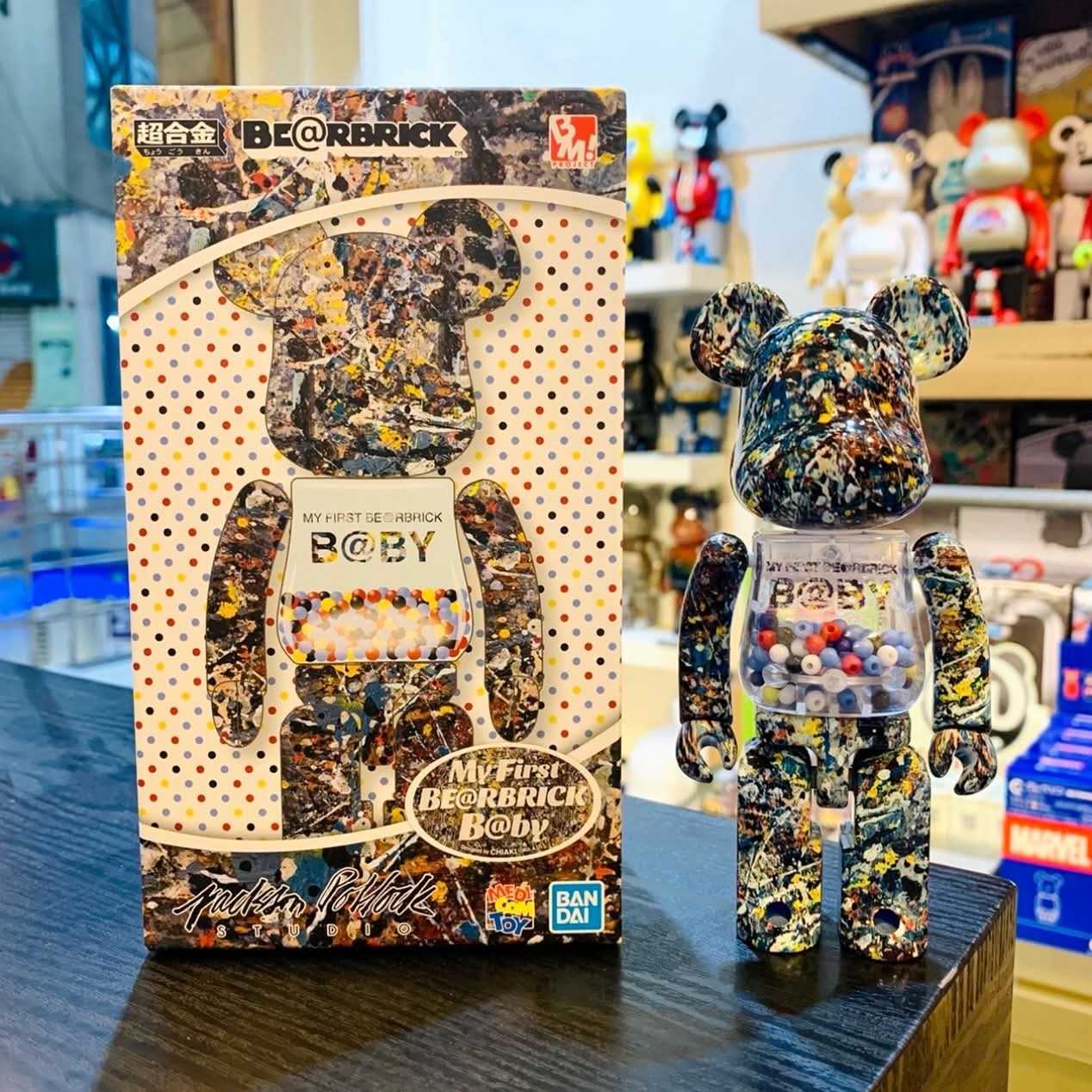 Be@rbrick My First B@by Jackson Pollock 200% super alloy chogokin 