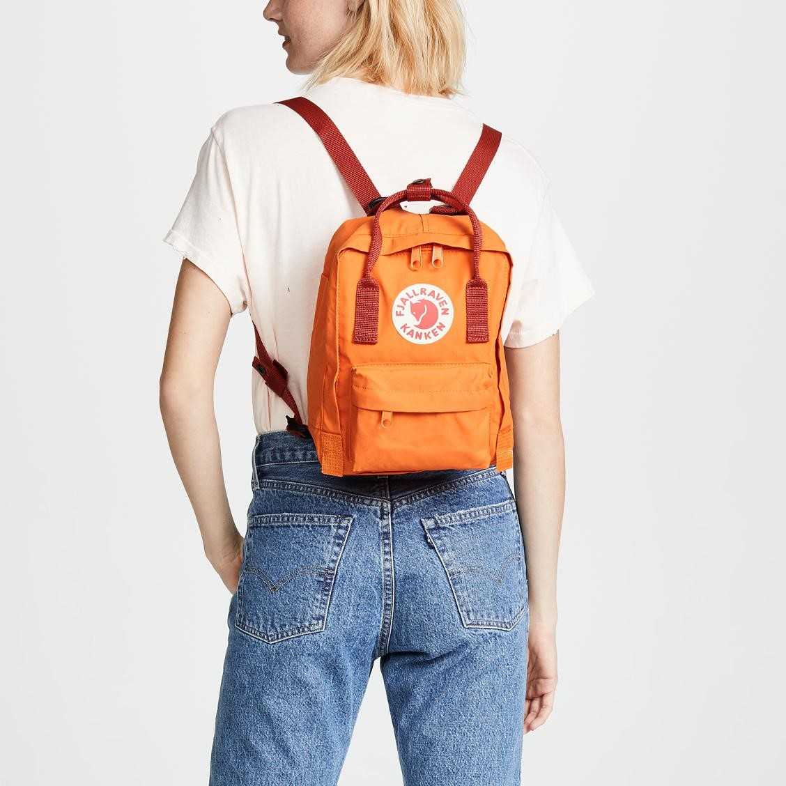 Kanken Mini โทนเหลืองส้ม