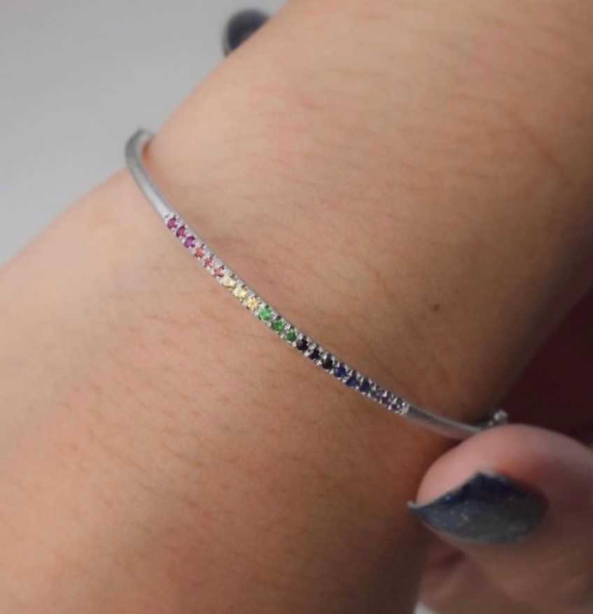 กำไรข้อมือพลอย #minimsilver #minimsignature รหัส B032