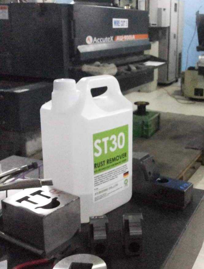 ST30 น้ำยาขจัดสนิม สำหรับ EDM WIRE-CUT EDM CNC ขนาด 6 กก.