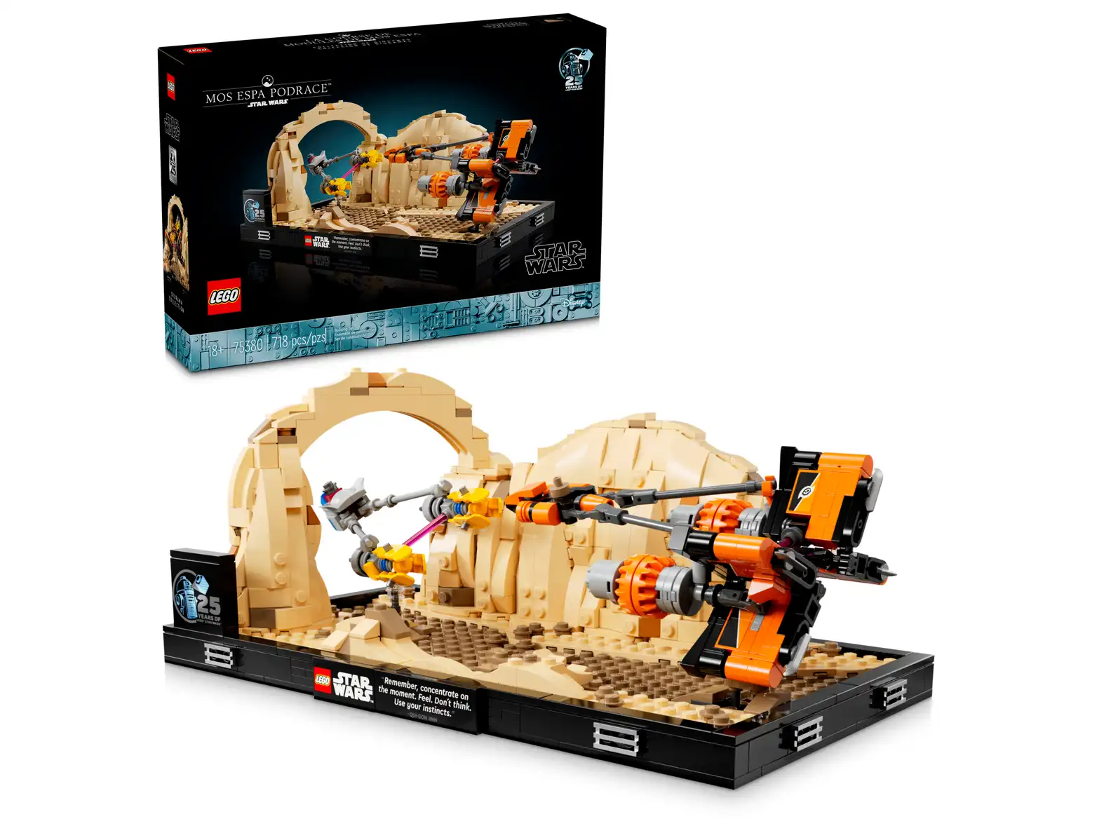 LEGO 75380 Mos Espa Podrace™ Diorama (สินค้าซื้อแล้วไม่รับเปลี่ยนคืน)