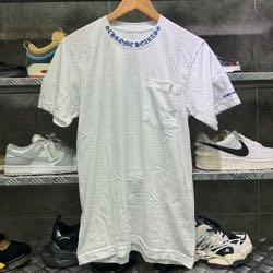 Chrome Hearts Neck Logo White T-Shirt
