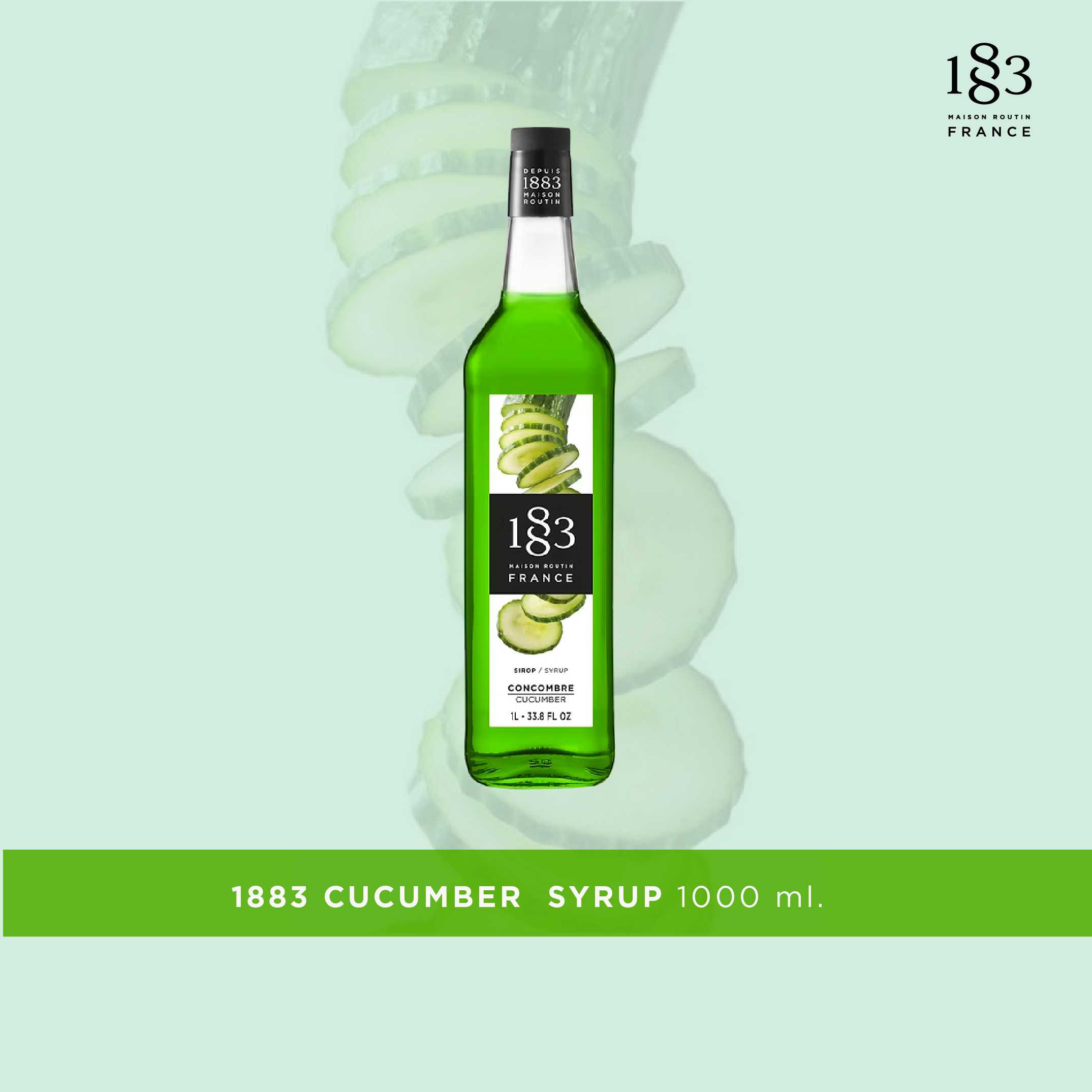 1883 น้ำเชื่อมกลิ่นแตงกวา 1000 มล.(1883 CUCUMBER SYRUP 1000 ml.)