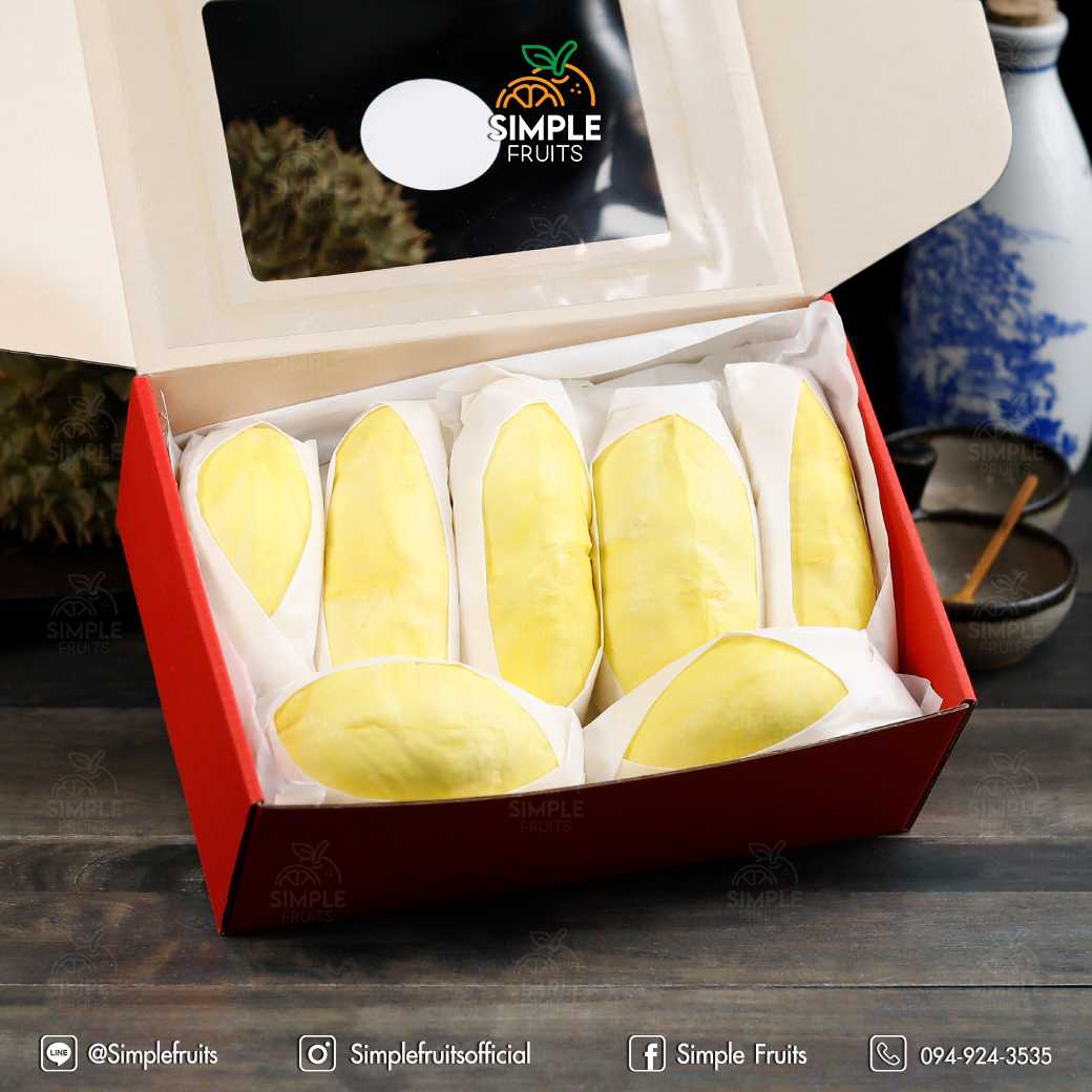 ทุเรียนหมอนทอง คว้านเม็ด 1 Kg. Durian
