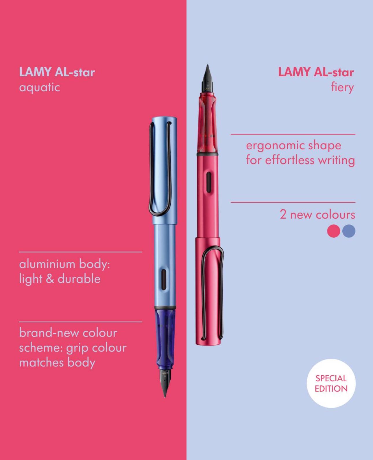 LAMY Alstar Aquatic & Fiery Lmited 2024