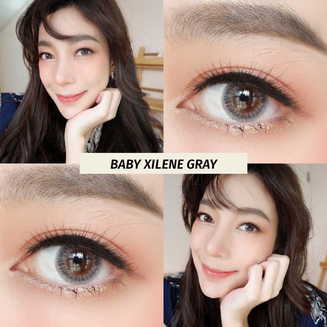 ขายดี!! คอนแทคเลนส์ Mimi By Toni รุ่น Baby Xilene Gray สีเทารุ่นขายดี