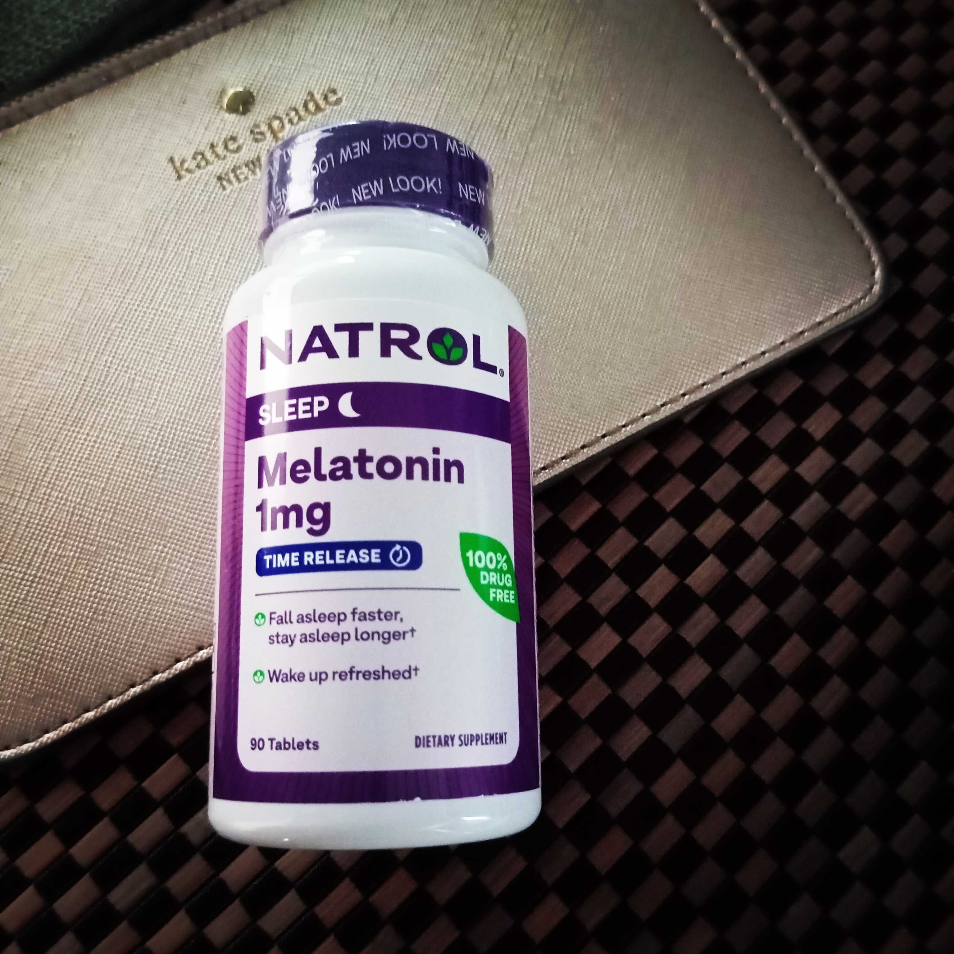 Natrol Melatoni n Time Release 1 mg  90 tablets 