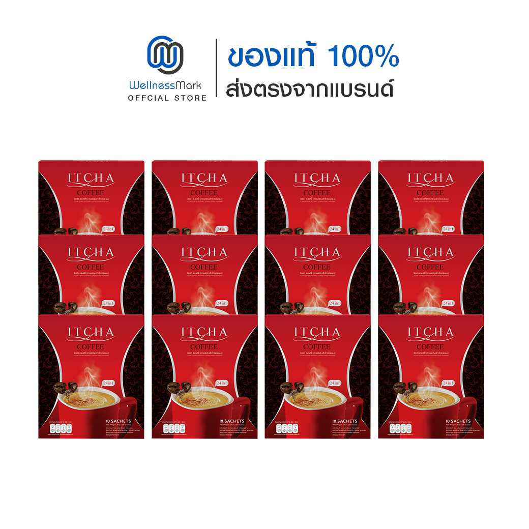 ITCHA Coffee - อิชช่า คอฟฟี่ (10ซอง) 12 กล่อง