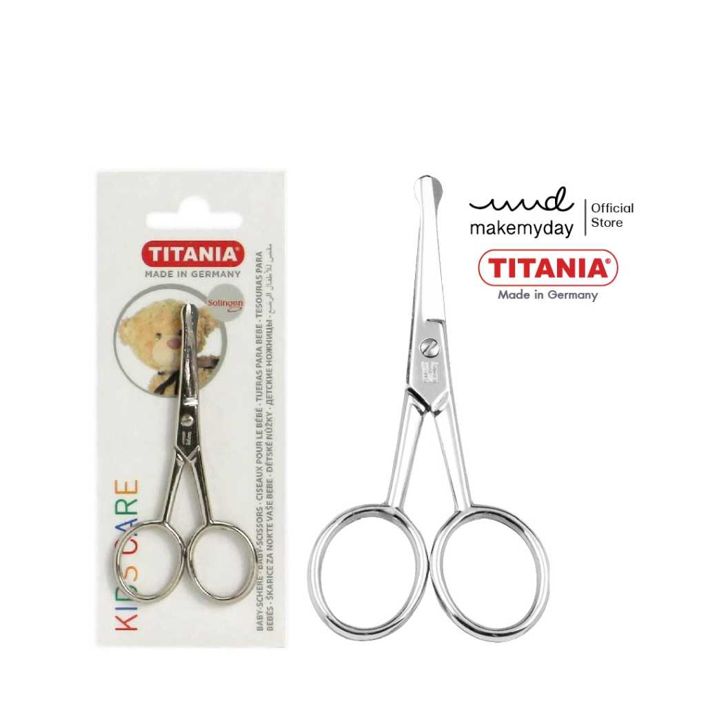 TITANIA กรรไกรตกแต่งเล็บสำหรับเด็ก นำเข้าจากเยอรมันนี (Solingen baby scissors)