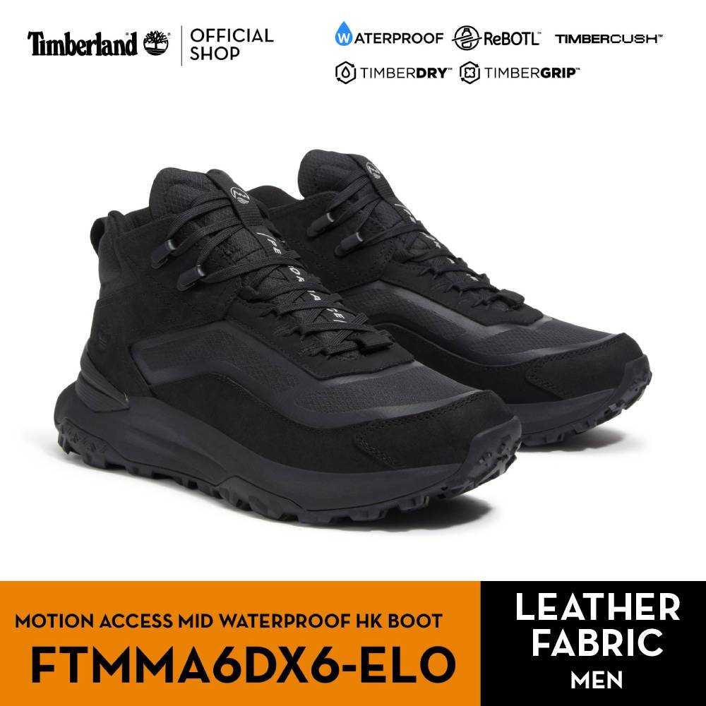 Timberland Men's Motion Access Mid Lace Up Hiking boot รองเท้าผู้ชาย (FTMMA6DX6-EL0)
