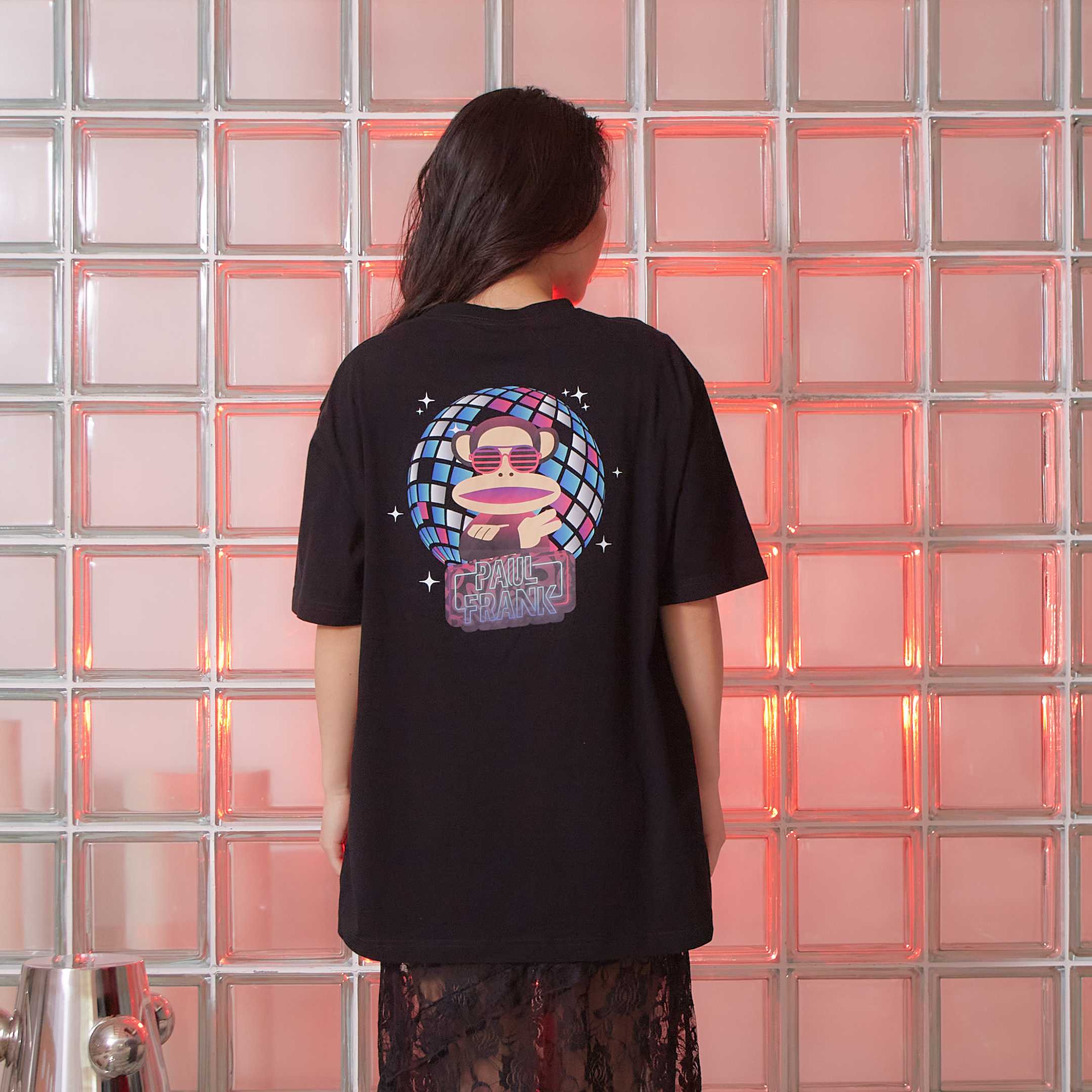 PAUL FRANK เสื้อยืด PF UNI SPACE TEE
