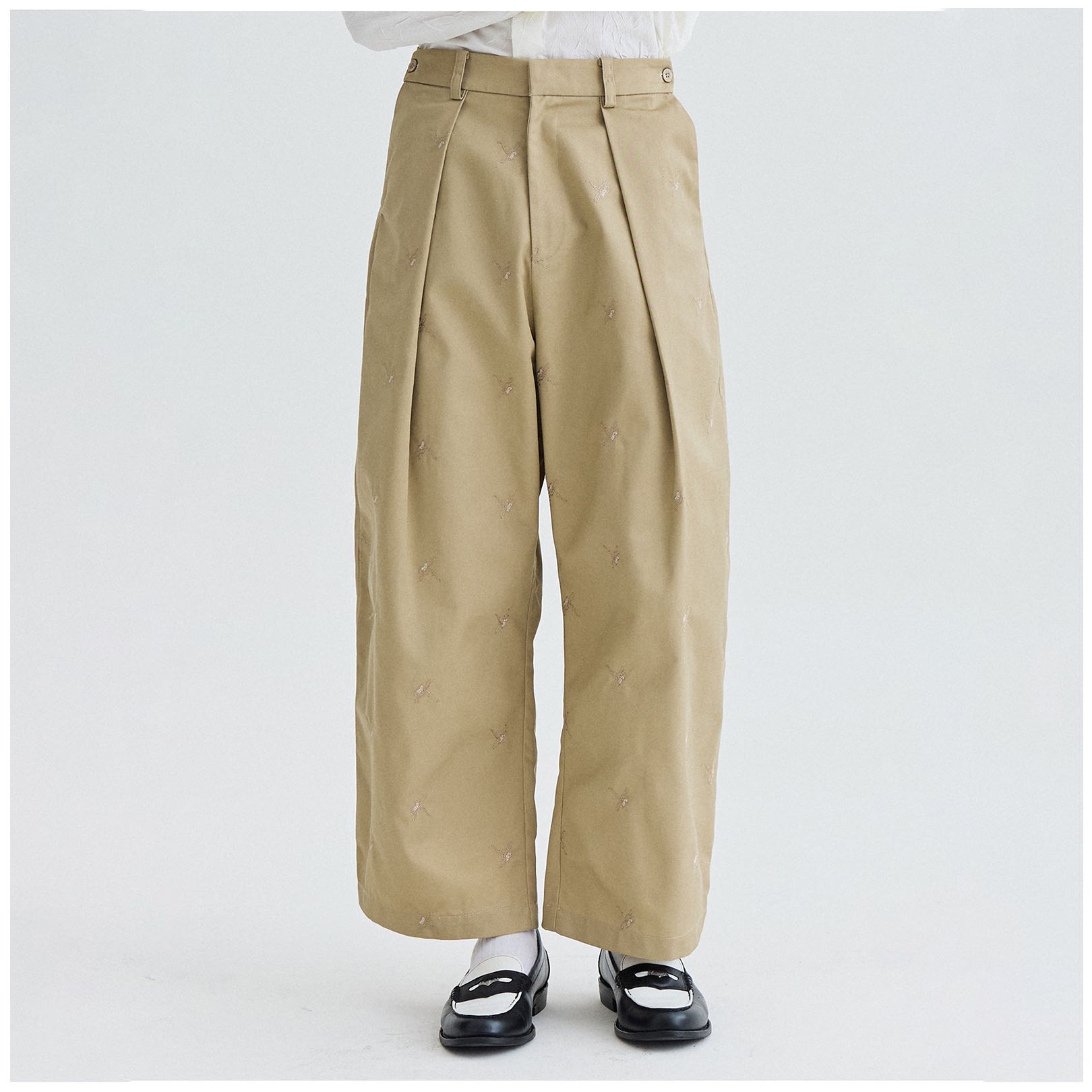 MINE PANTS (LIGHT BROWN LUCKY ROSE)