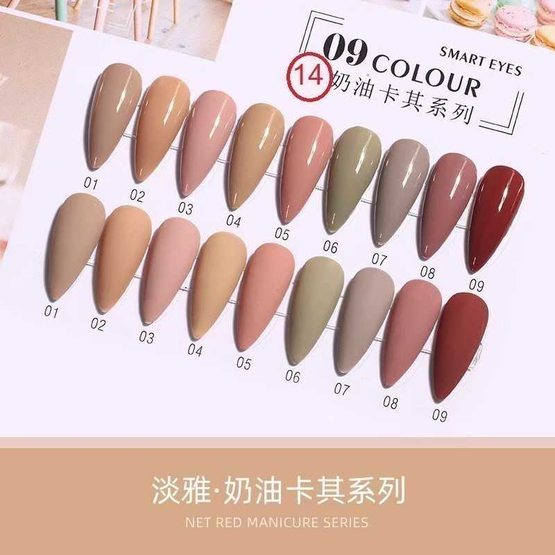สี AI LA NUO โทนสีพื้น ชุด 14