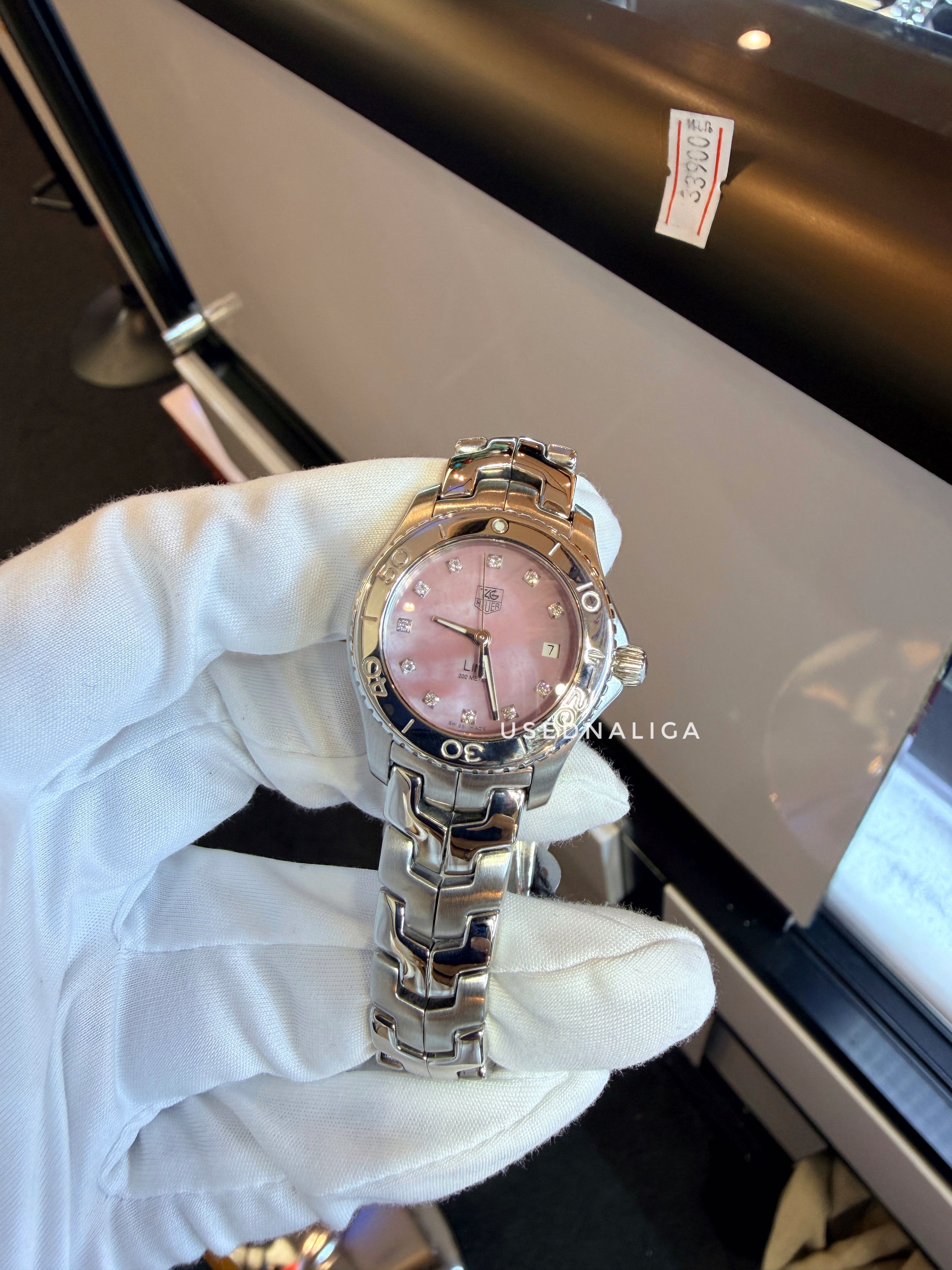 Tag Heuer  LINK PINK Diamond Lady(28mm)