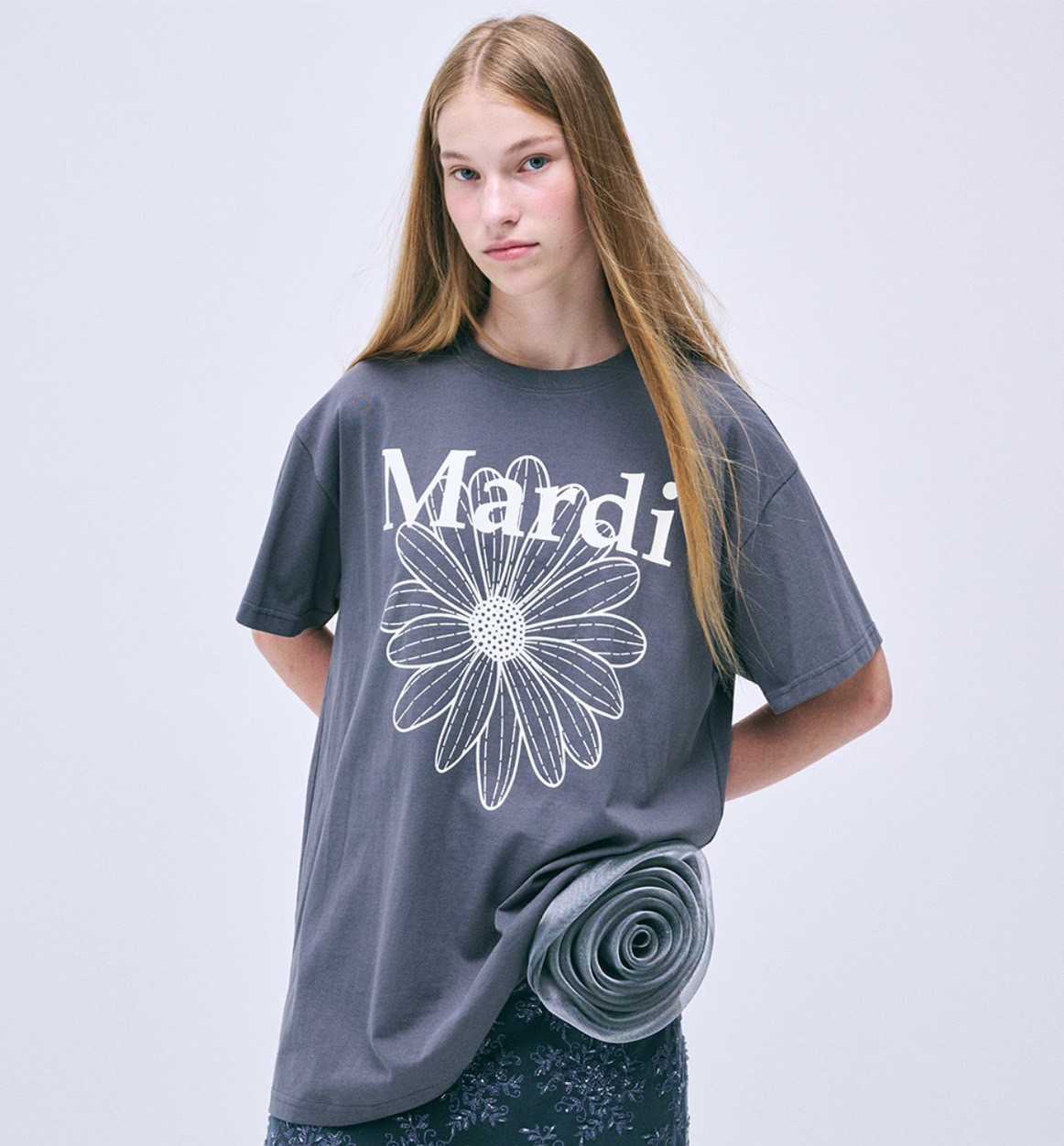 💥รุ่นใหม่💥 [อก 46] Mardi Unisex T-shirt  เสื้อยืดโอเวอร์ไซส์ ตัวใหญ่