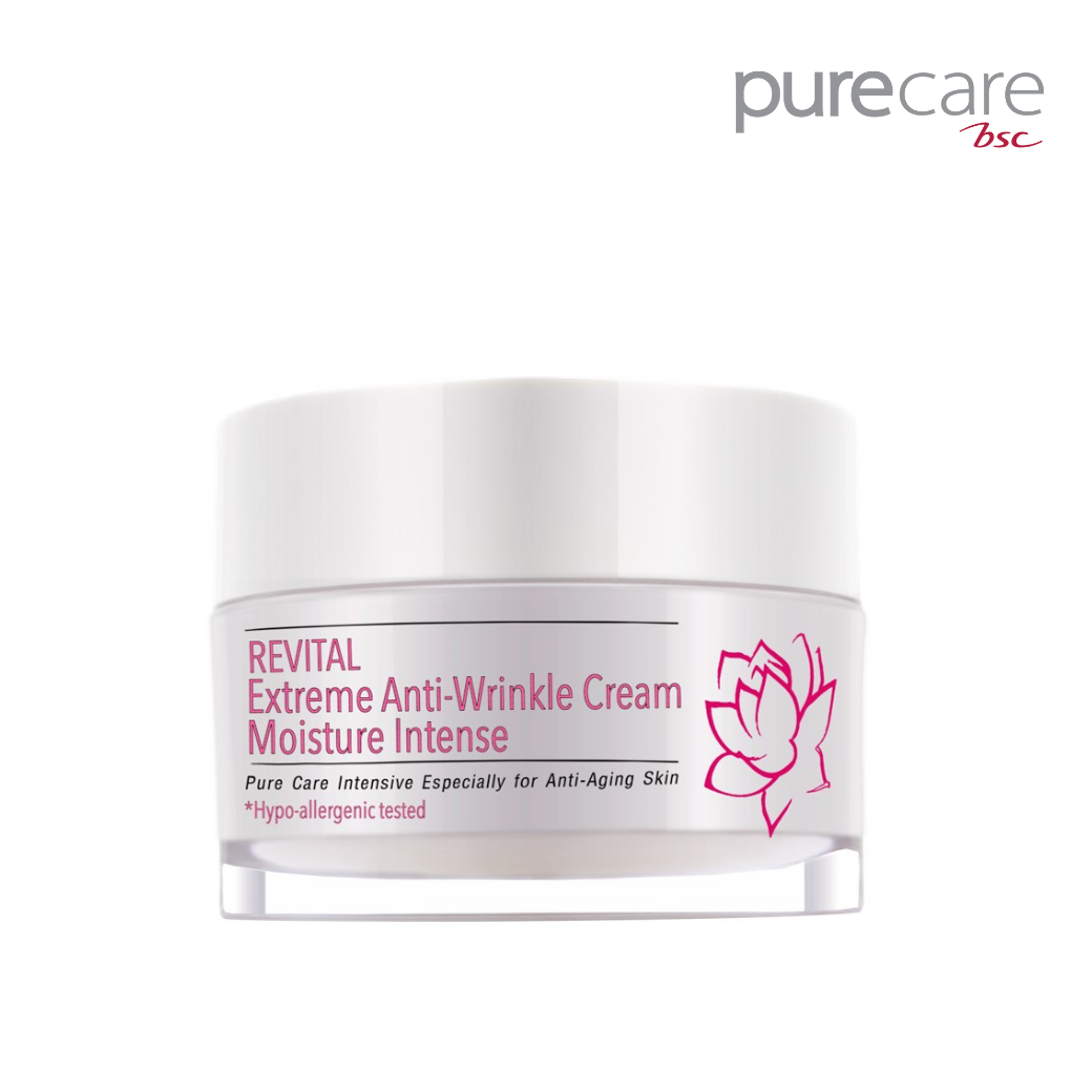 BSC Pure Care (บีเอสซี เพียวแคร์) REVITAL EXTREME ANTI WRINKLE CREAM MOISTURE INTENSE 30g.(BCGNIAF)