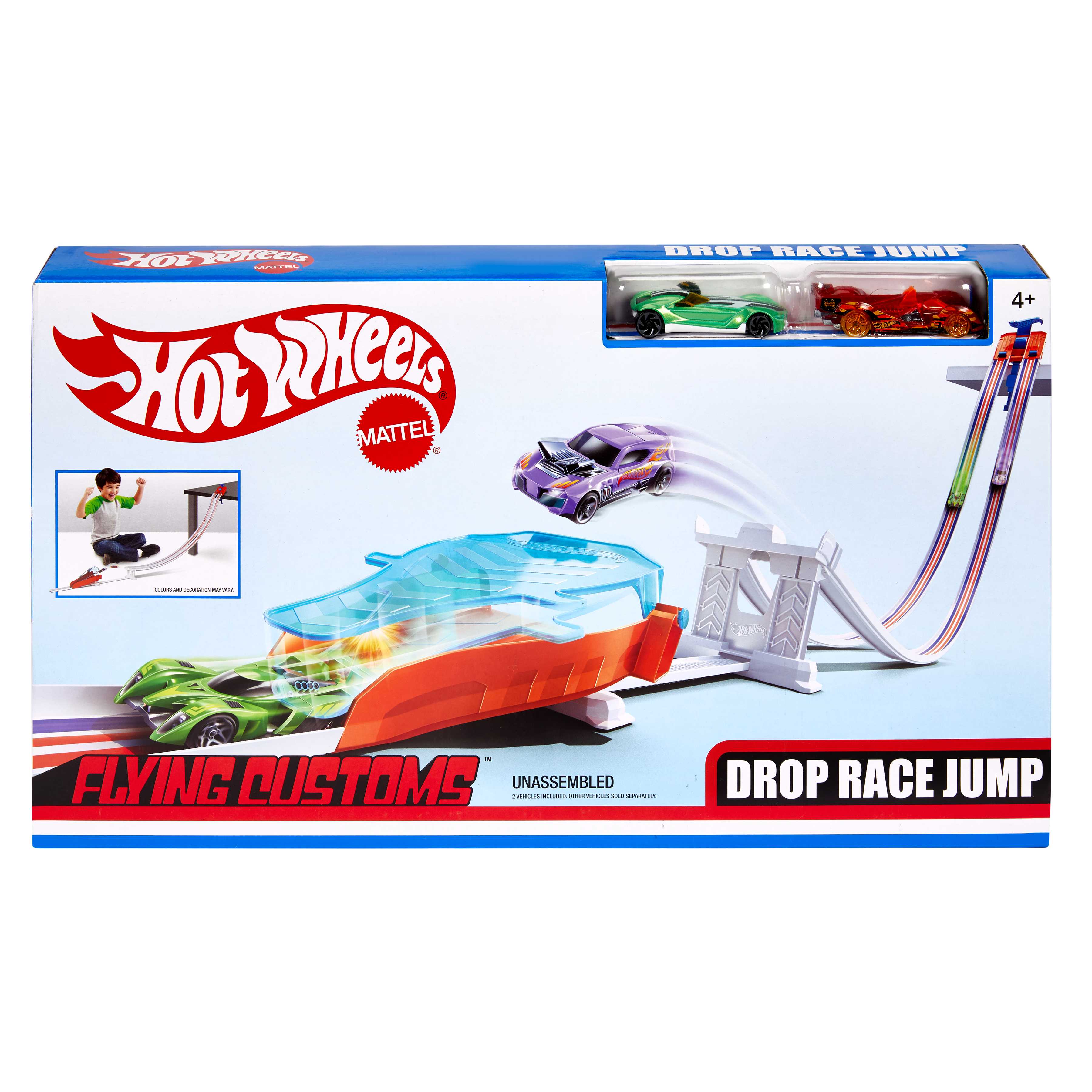 Hot Wheels Drop Race Jump Track Set (GJL15)