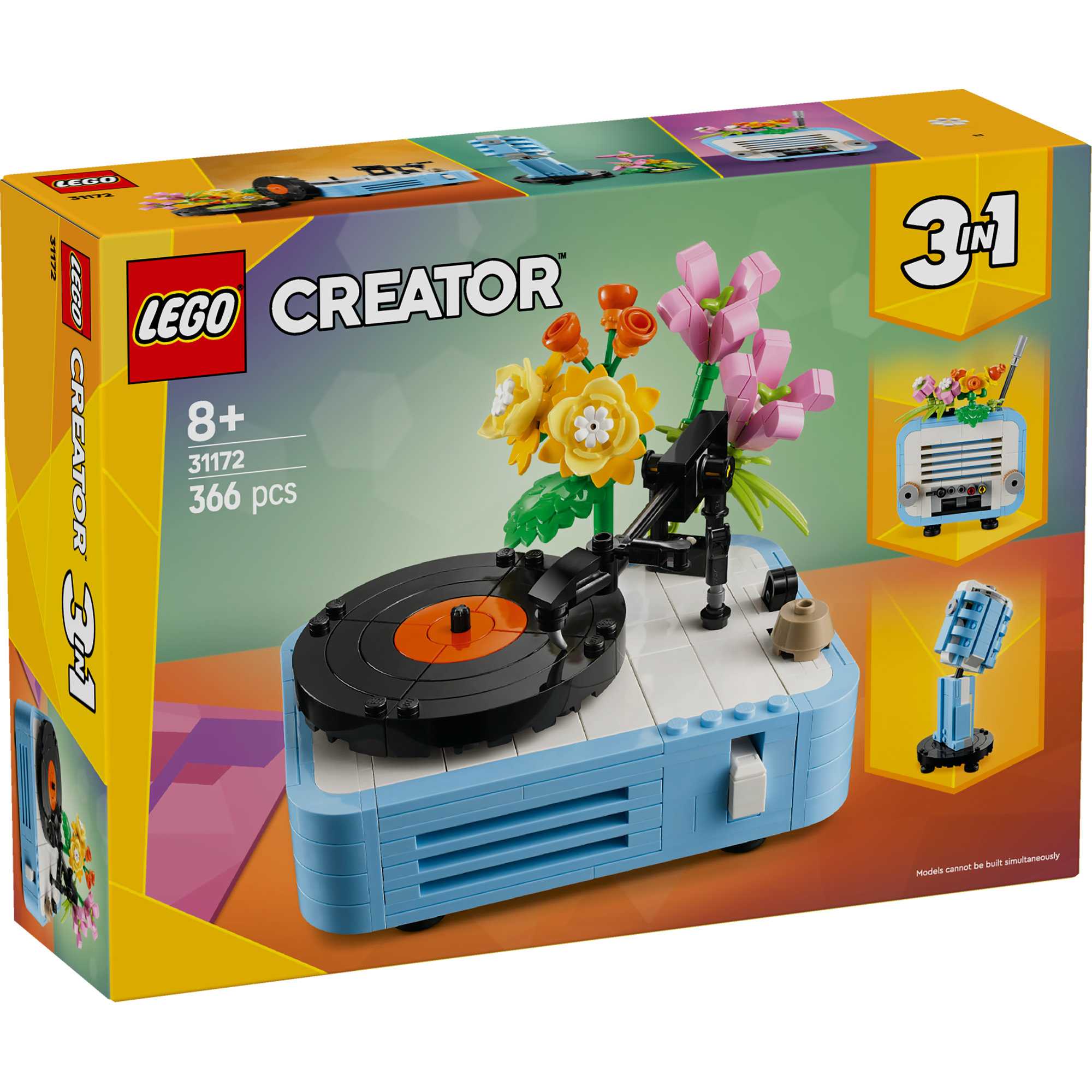 LEGO 31172 Record Player with Flowers