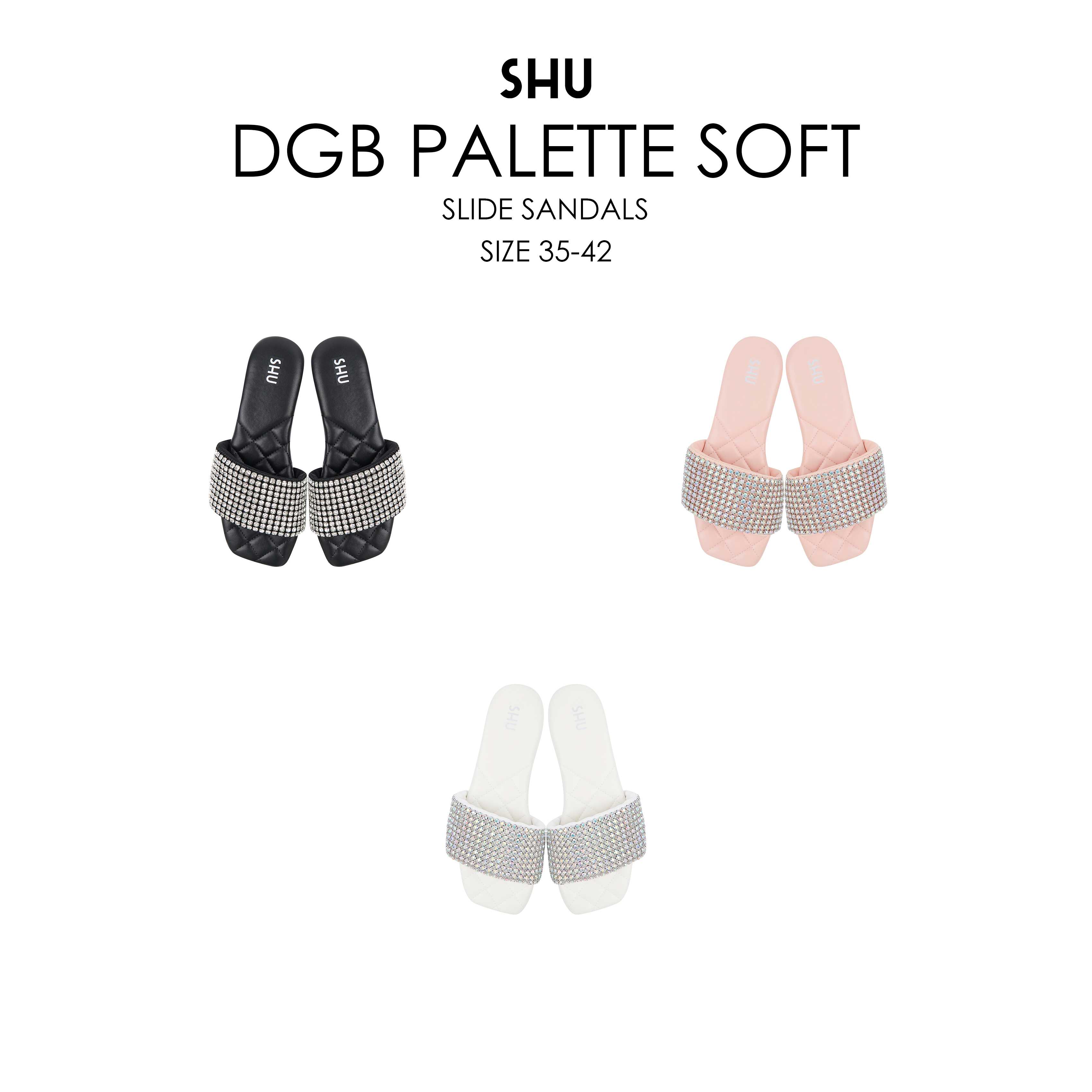 SHU DGB PALETTE SOFT SLIDE SANDALS - SWSP0299