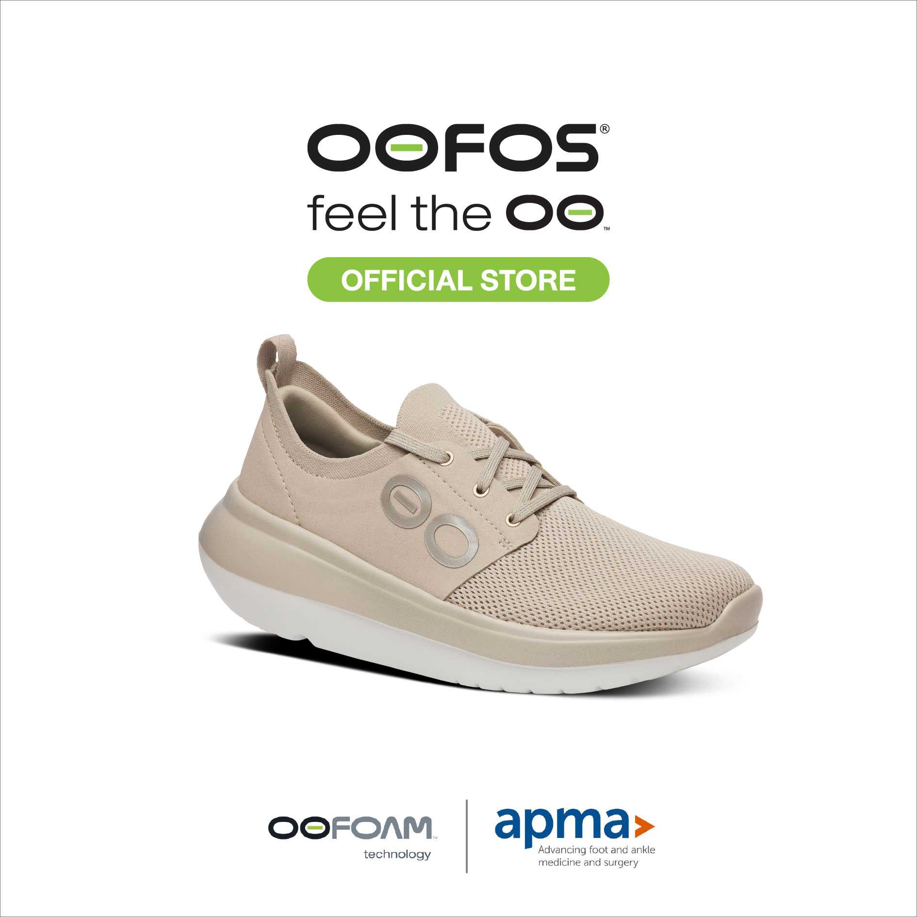Womens OOmy Stride Nomad รองเท้าเพื่อการฟื้นฟู