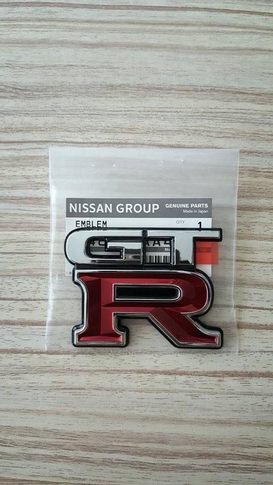 Logo หลัง GTR R34 ของใหม่