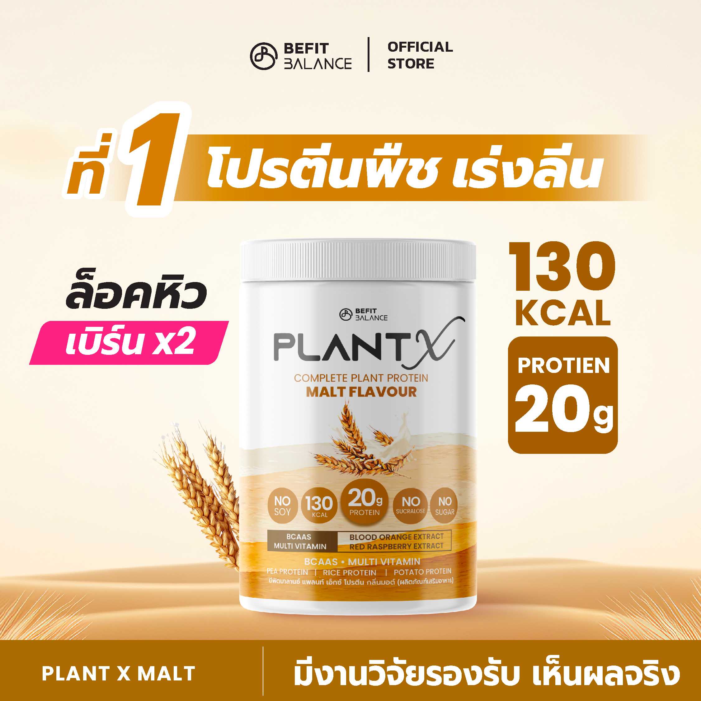 NEW! PLANT X MALT 500 g