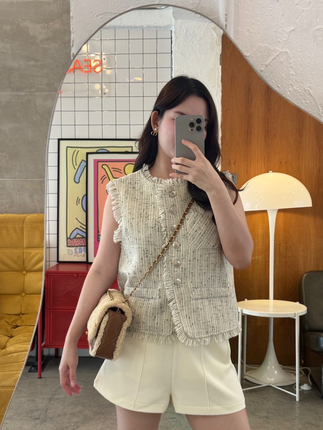 M240 : tweed vest
