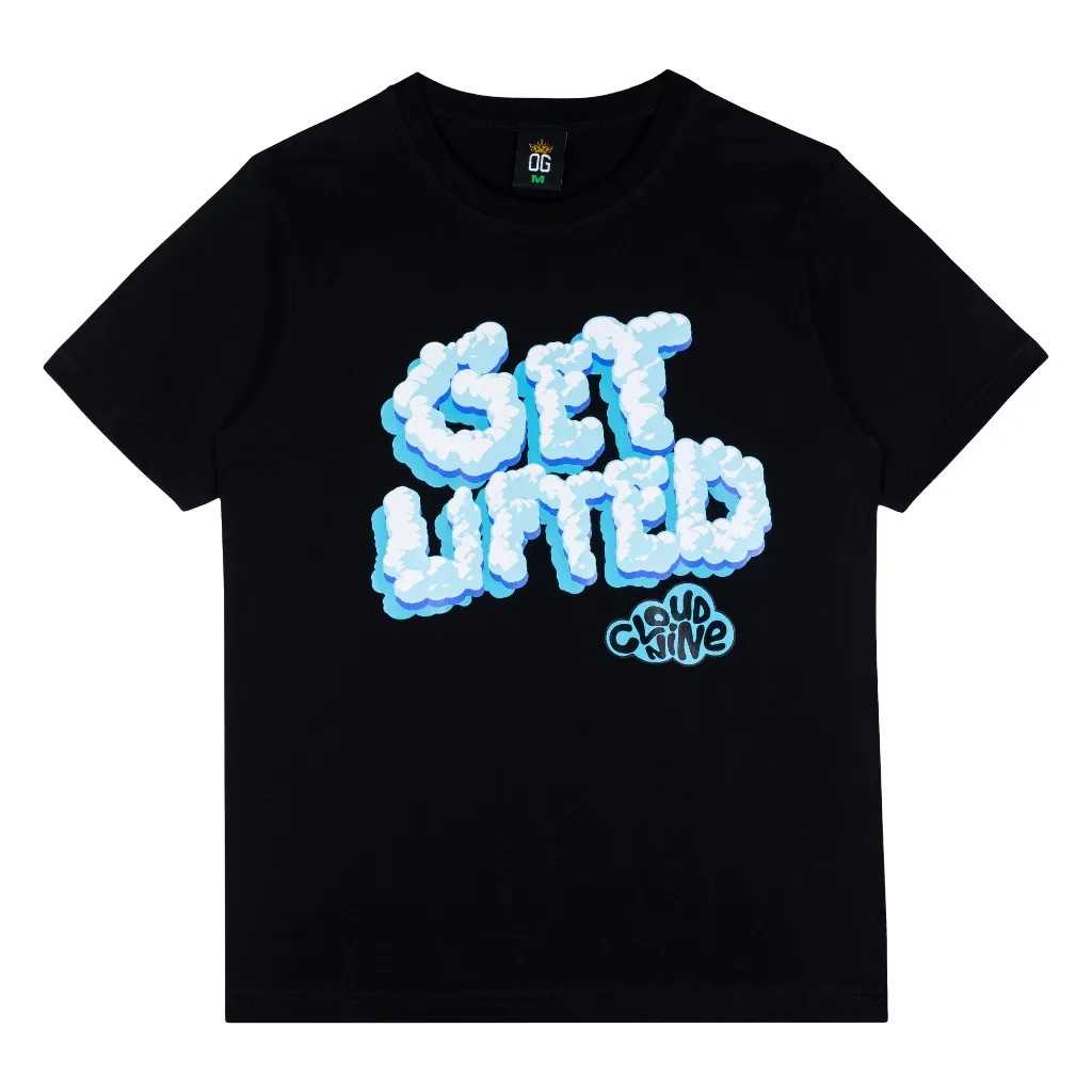 Get Lifted Cloud Nine Black Graphic Tee
