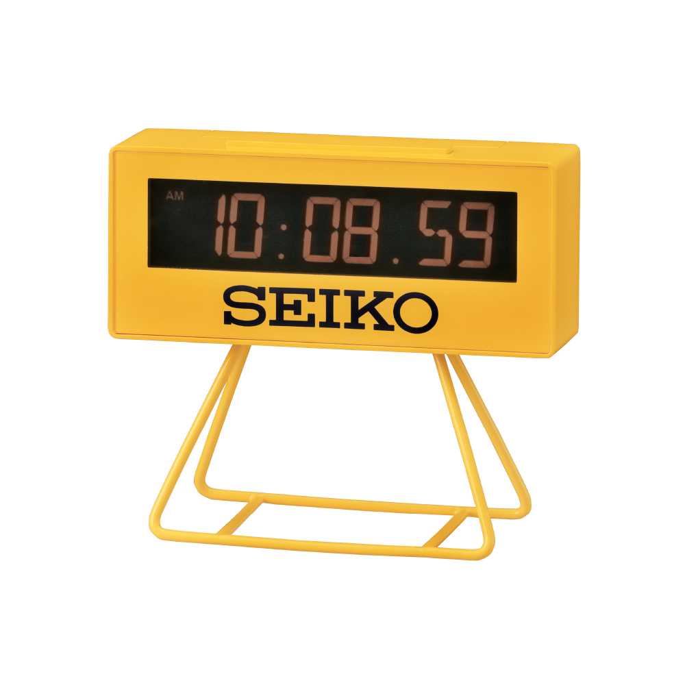 SEIKO CLOCKS นาฬิกาดิจิตอล รุ่น  QHL062Y ขนาด 1.8X4 นิ้ว