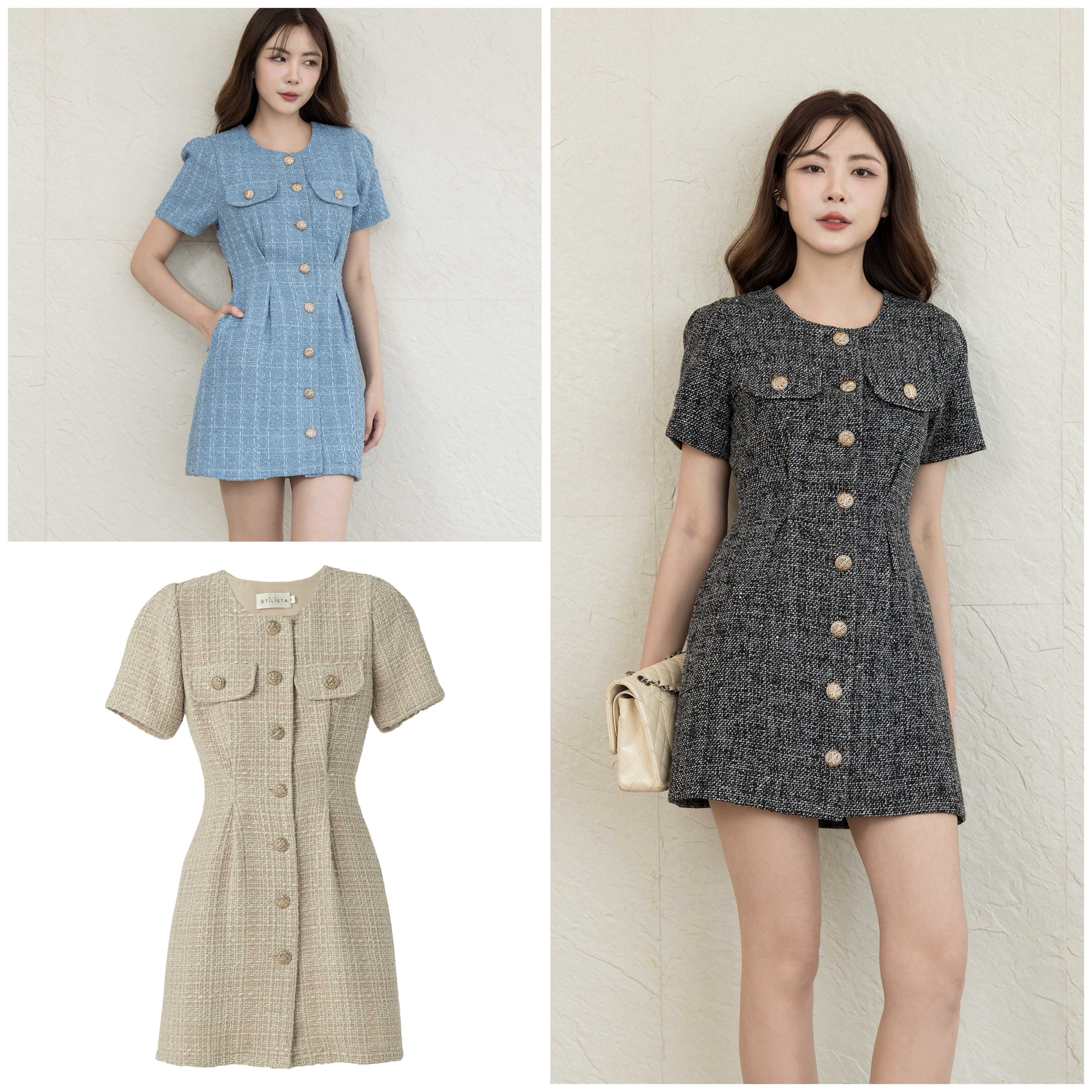 COLETTE TWEED DRESS