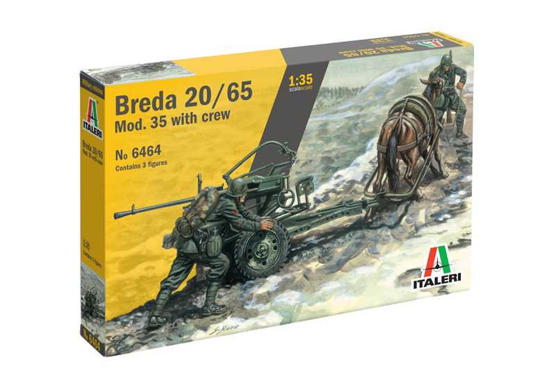 1/35 Breda 20/65 Mod. 35 with crew