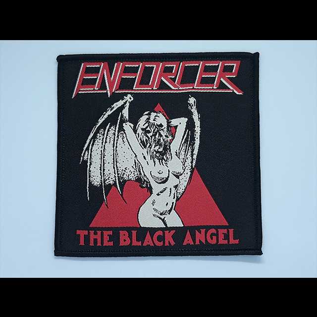 ENFORCER 'The Black Angel' Woven Patch (Size 9.5 cm x 9.5 cm/อาร์มแบบทอ)