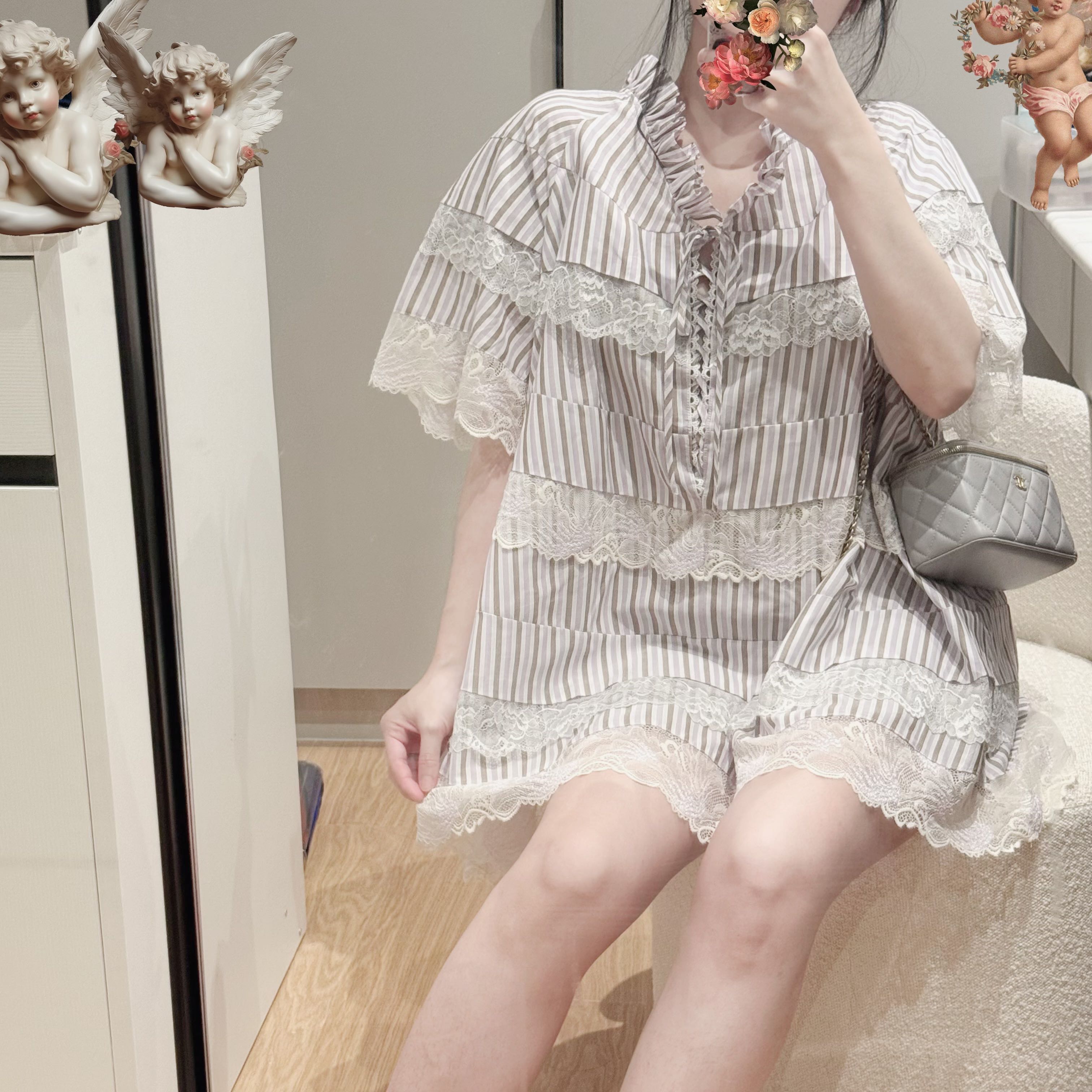 Berry choco dress 