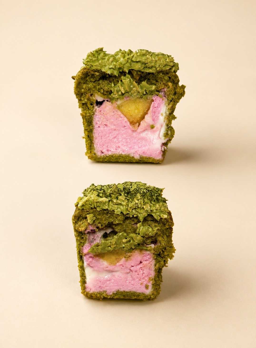PekoPeko - Lucky in loaf - Ube Matcha Cheese Cake