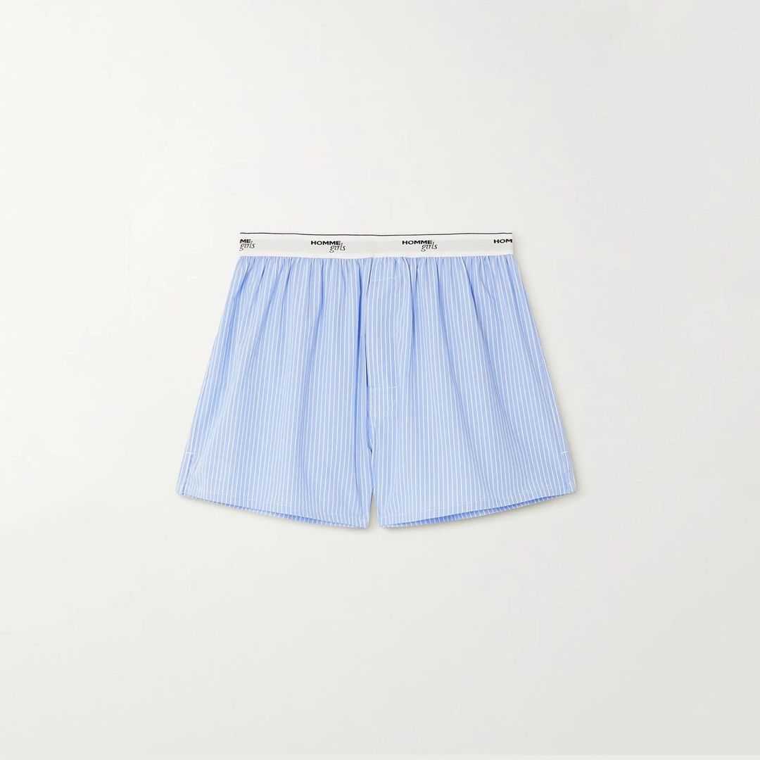 Hommegirls | Mini Stripe Boxer Shorts