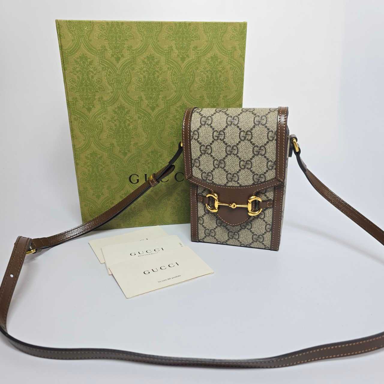 Gucci Horsebit Phone Mini Bag มือสองสภาพดีค่ะ