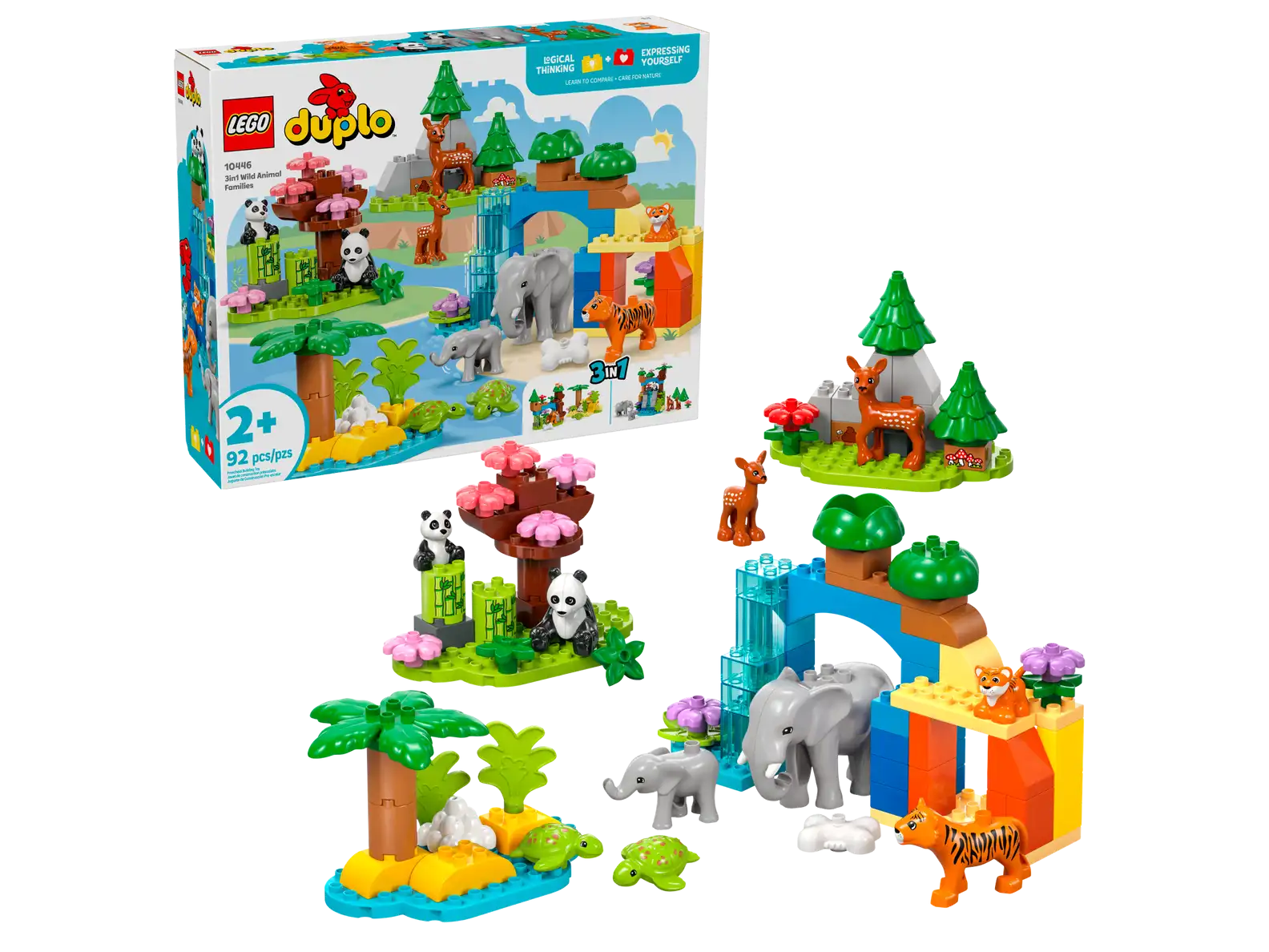 LEGO 10446 3in1 Wild Animal Families (สินค้าซื้อแล้วไม่รับเปลี่ยนคืน)
