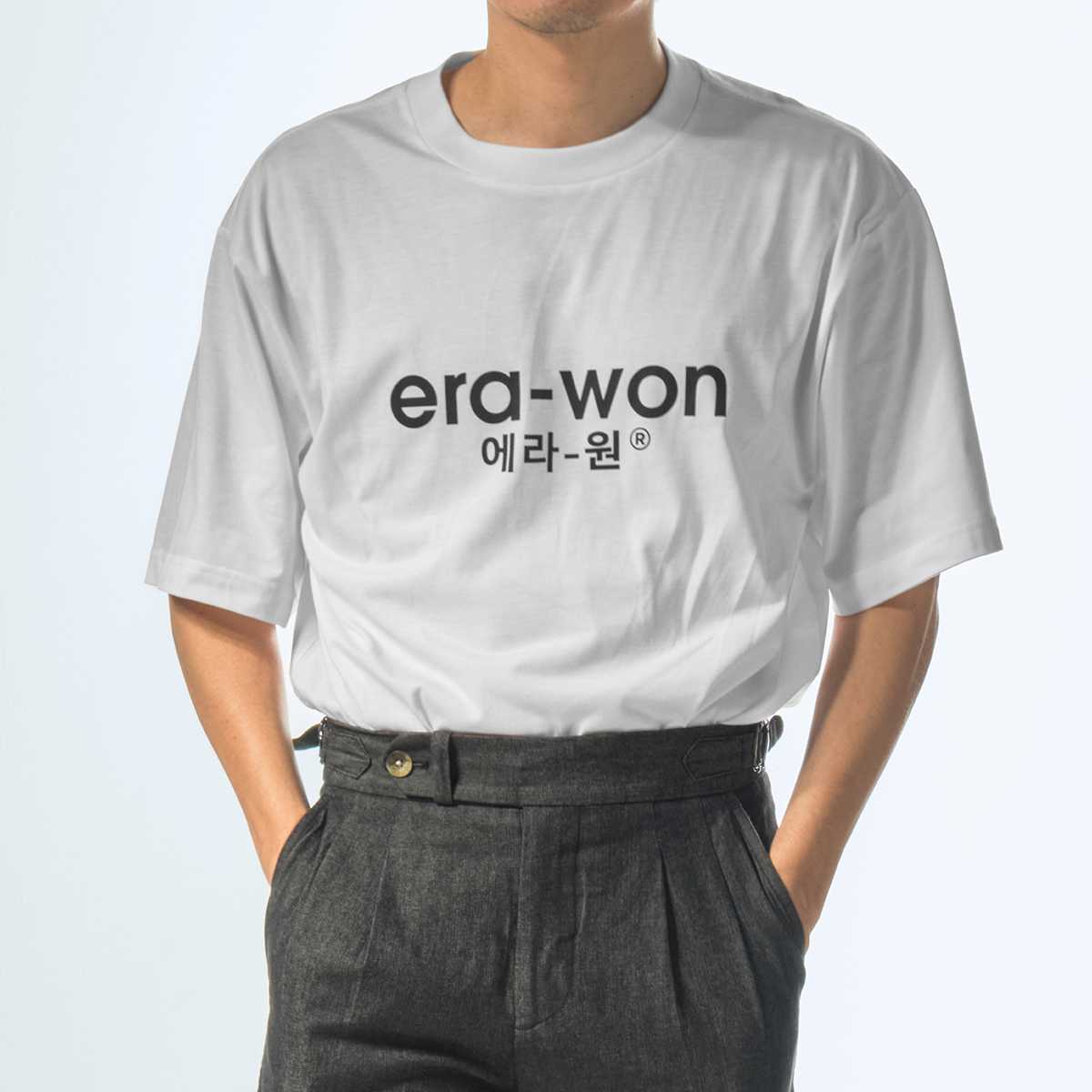 era-won Short T-shirt Oversize Korea