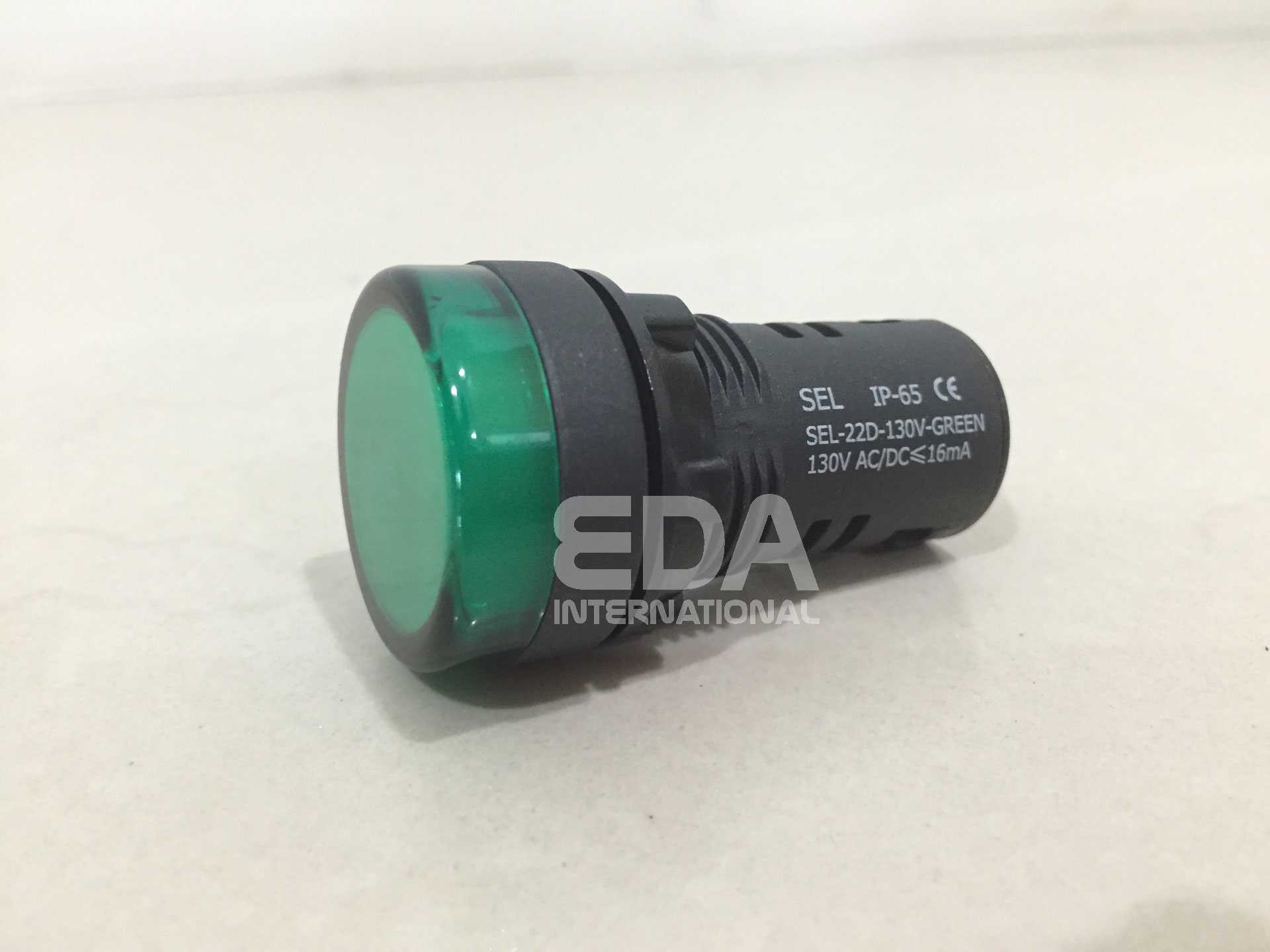 Pilot-Lights รุ่น SEL 22D 130VAC/DC สีเขียว