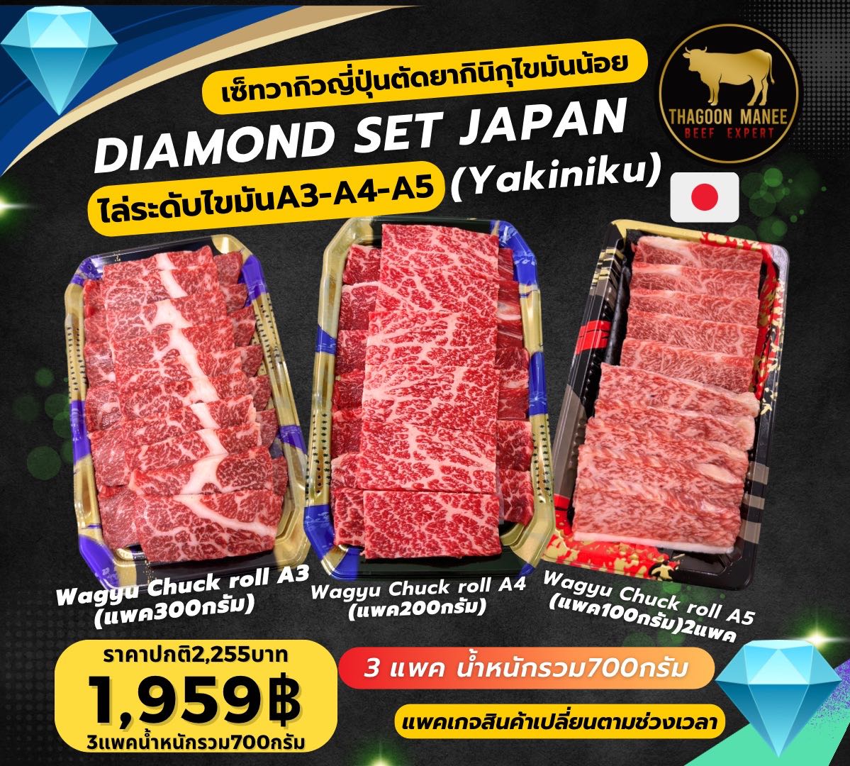 Daimon Set Japan Yakiniku