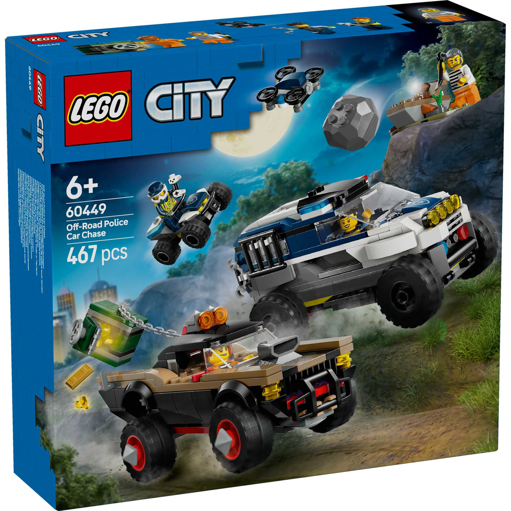 LEGO 60449 Off-Road Police Car Chase