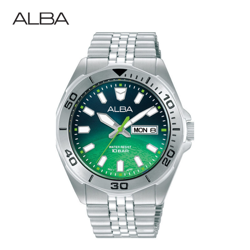 ALBA นาฬิกาข้อมือ Sportive Quartz รุ่น AV3579X ขนาด 42 mm.