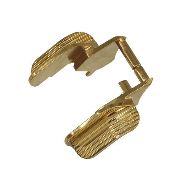 5KU Stainless Shielded Ambidextrous High Grip Thumb Safety For TM Hicapa (GB-594)