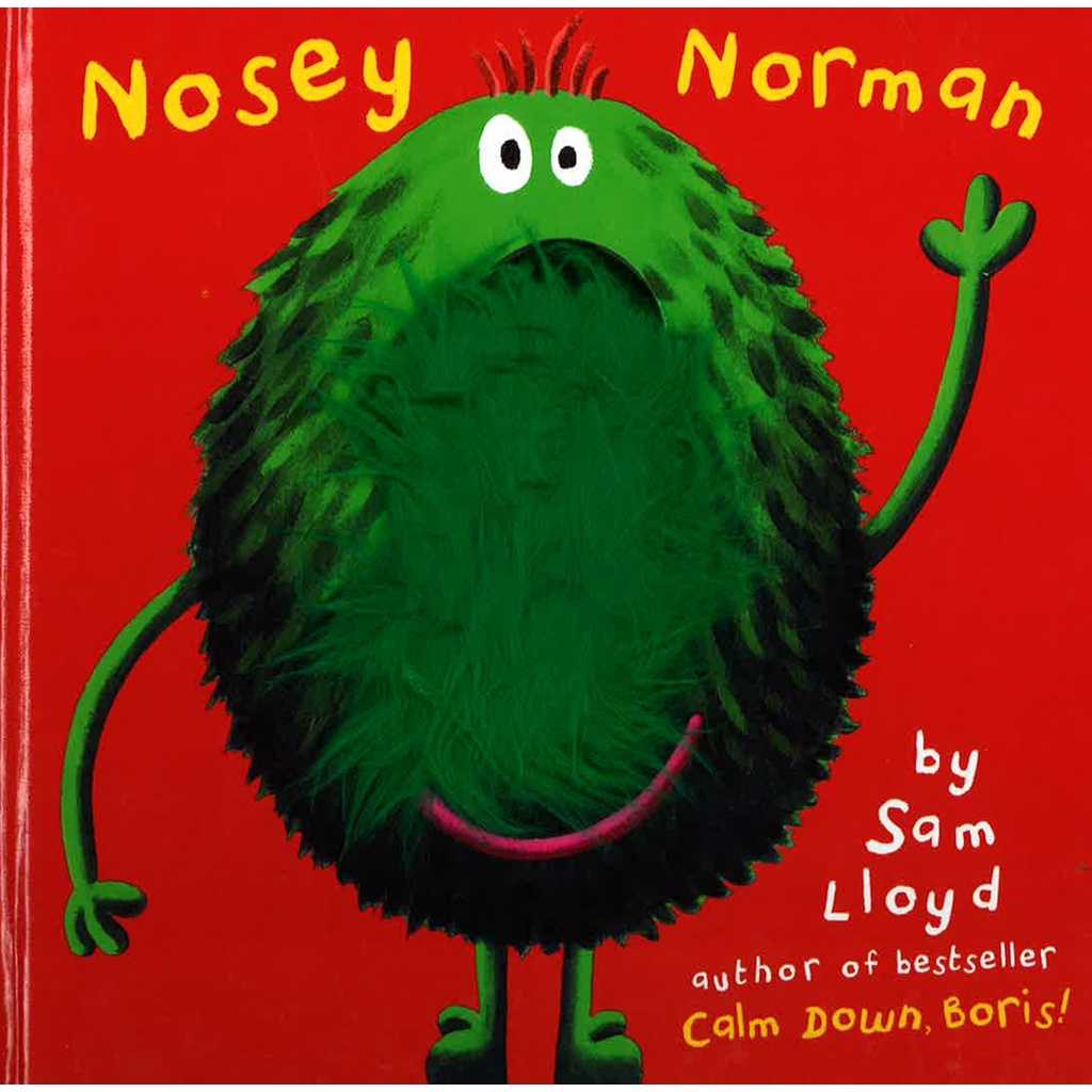 #Sale10.10 #Puppet book หนังสือเด็ก Nosey Norman