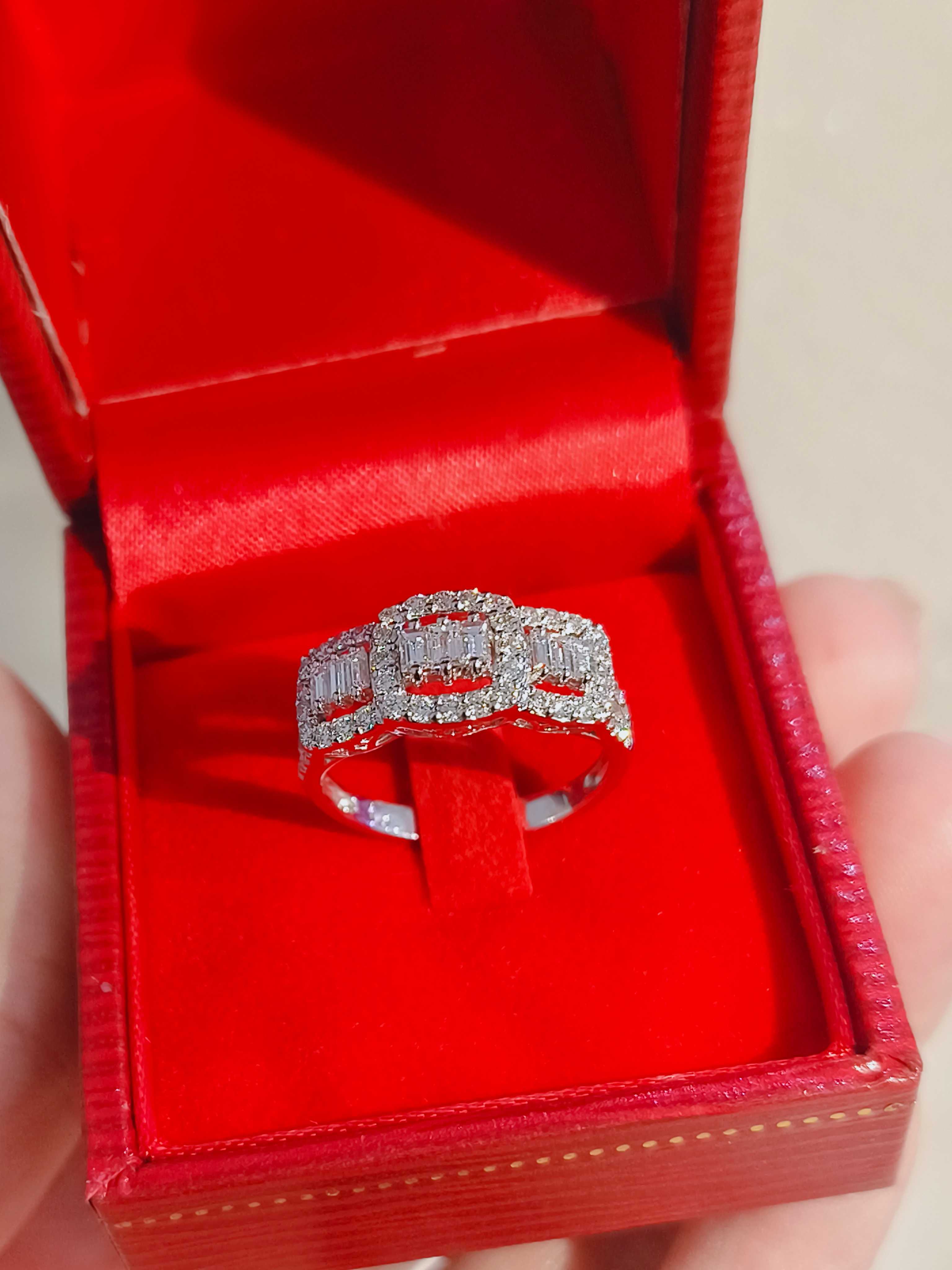 แหวนเพชรแท้ D 0.87ct