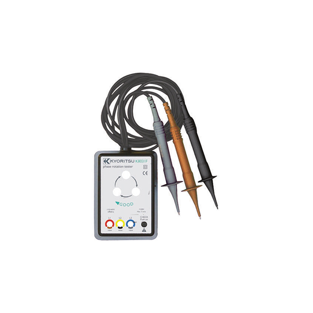 TM-Kyoritsu KEW8031F Phase Rotation Tester, CAT III 600 V, 60Hz Max, 600V ac Max