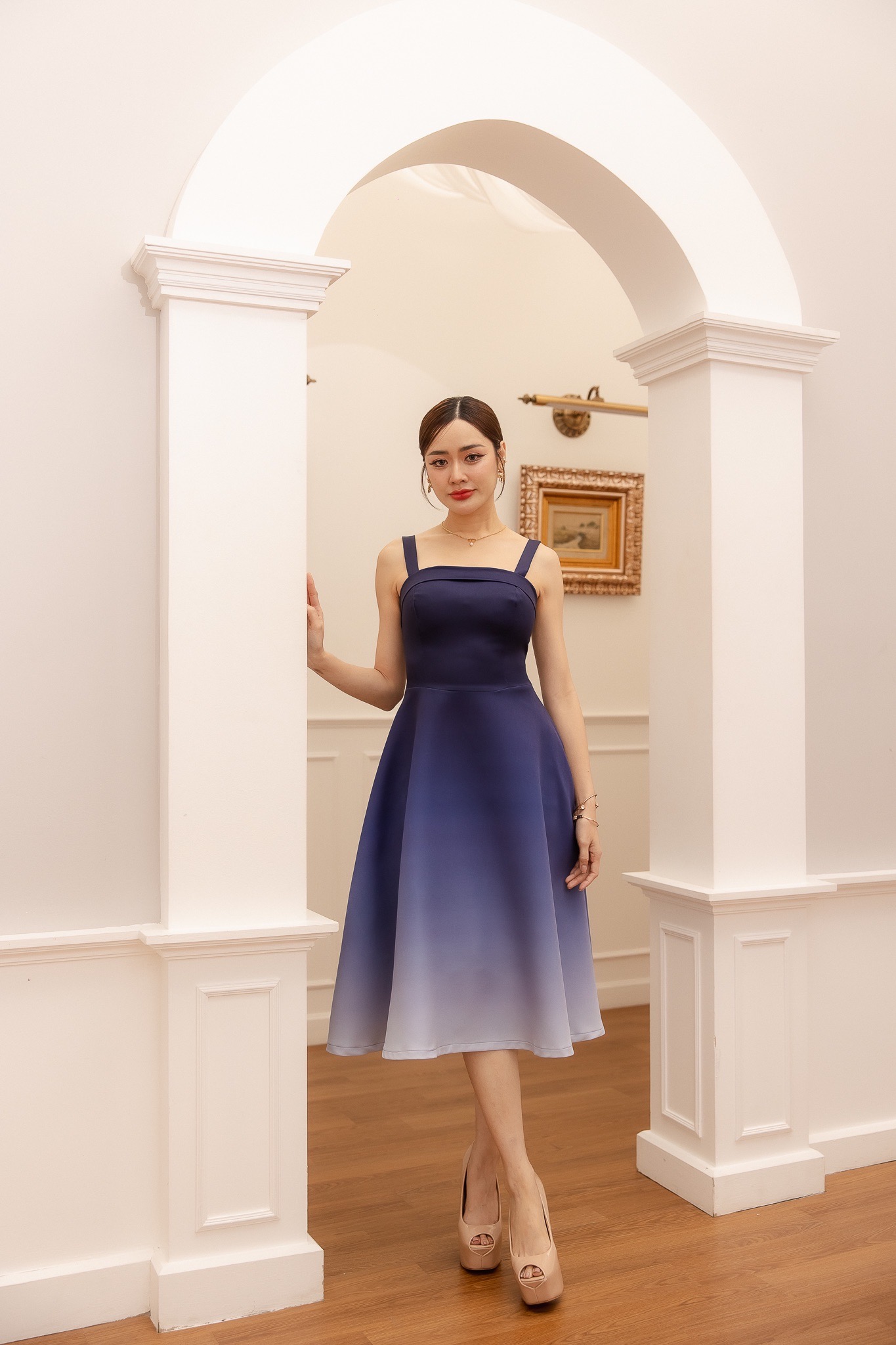 ชุดเดรสไปงานแต่ง ชุดออกงาน MY LADY BY BAIFERN - ML0465