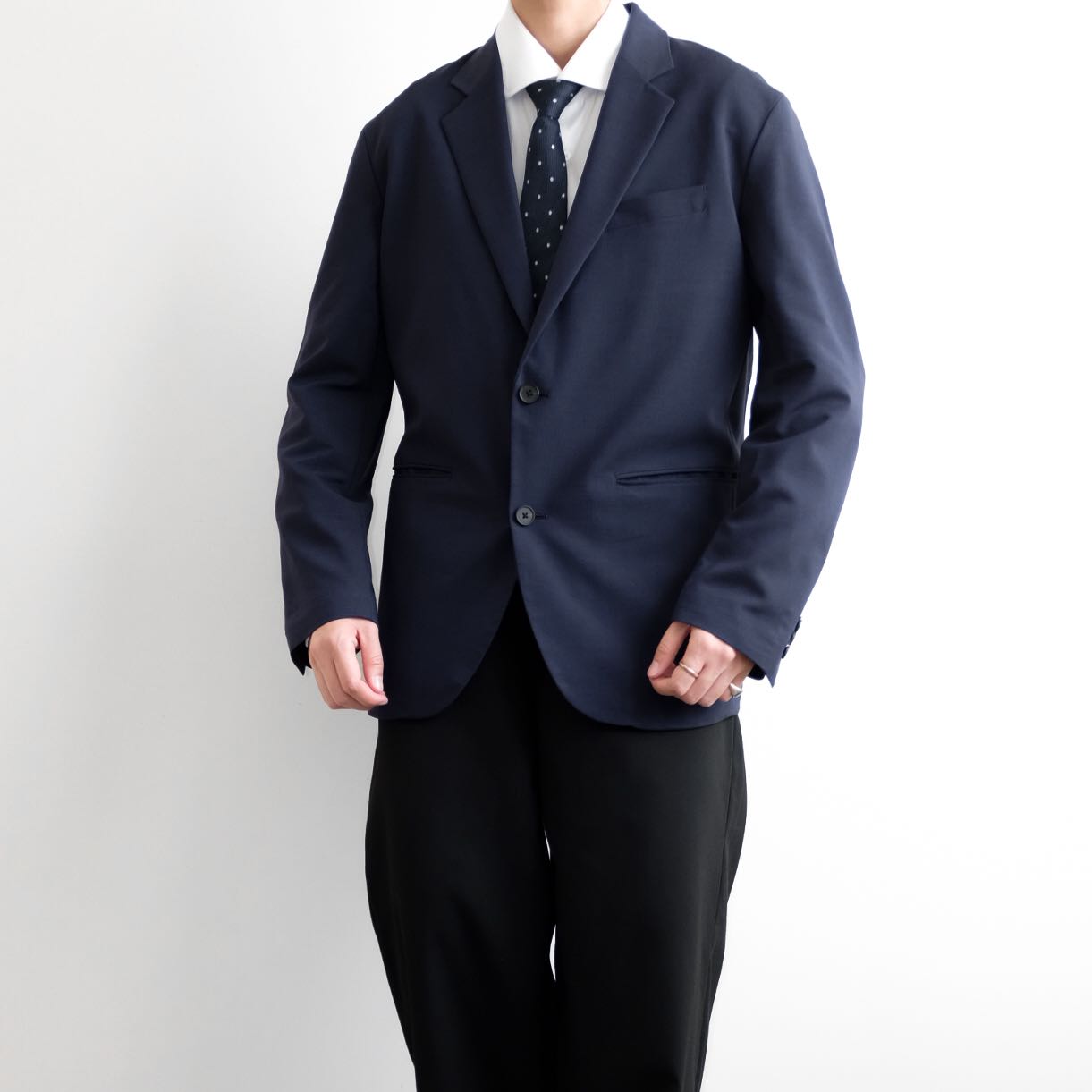 NANO UNIVERSE •  Relaxed Japan Cotton Tailored Blazer Suits