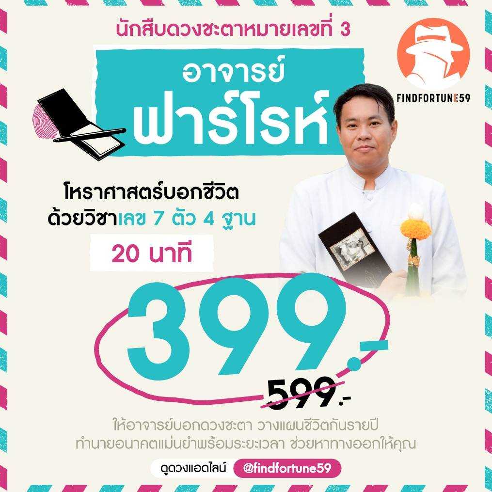 [อาจารย์ฟาร์โรห์]วันที่ 1-12 เมษายน 2569