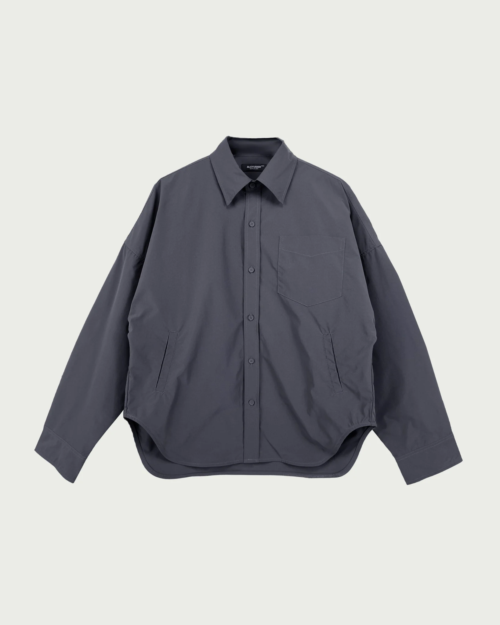 ALCYUS - OVERSIZE FLAG SHIRT (Grey)